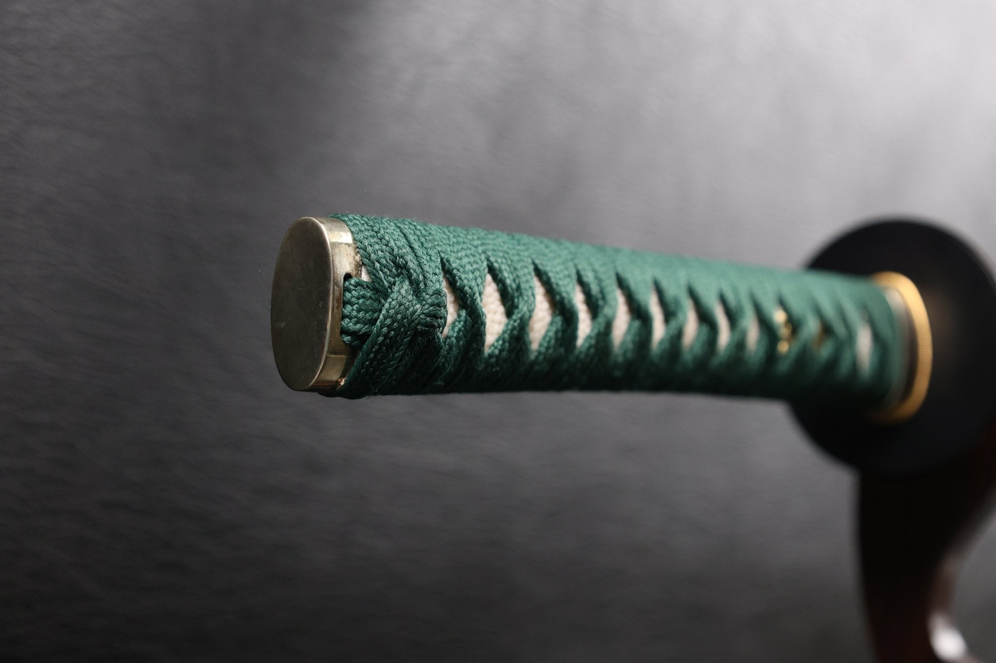 KSA Qing – EmeraldMist Katana Spring Steel with Chōji Midare Hamon | KatanaSwordArt Katana For Sale 2025