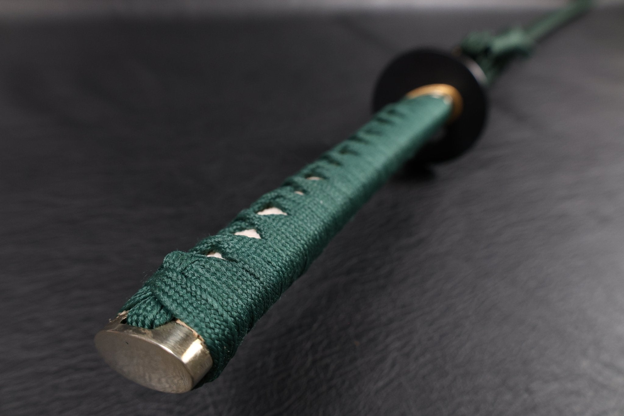 KSA Qing – EmeraldMist Katana Spring Steel with Chōji Midare Hamon | KatanaSwordArt Katana For Sale 2025