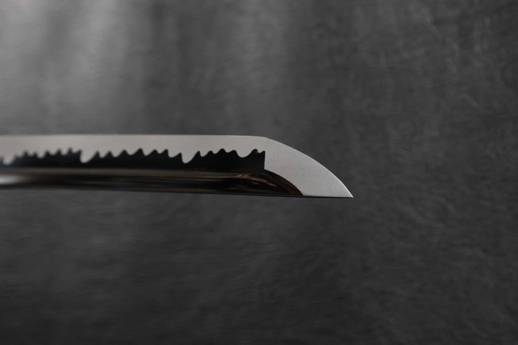 KSA Qing – EmeraldMist Katana Spring Steel with Chōji Midare Hamon | KatanaSwordArt Katana For Sale 2025