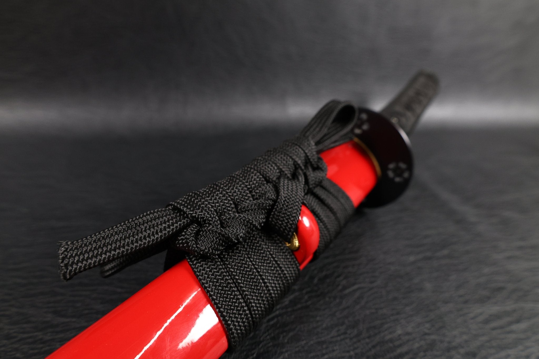 KSA Qing – Sakurafire Katana Spring Steel with Red Saya | KatanaSwordArt Katana For Sale 2025