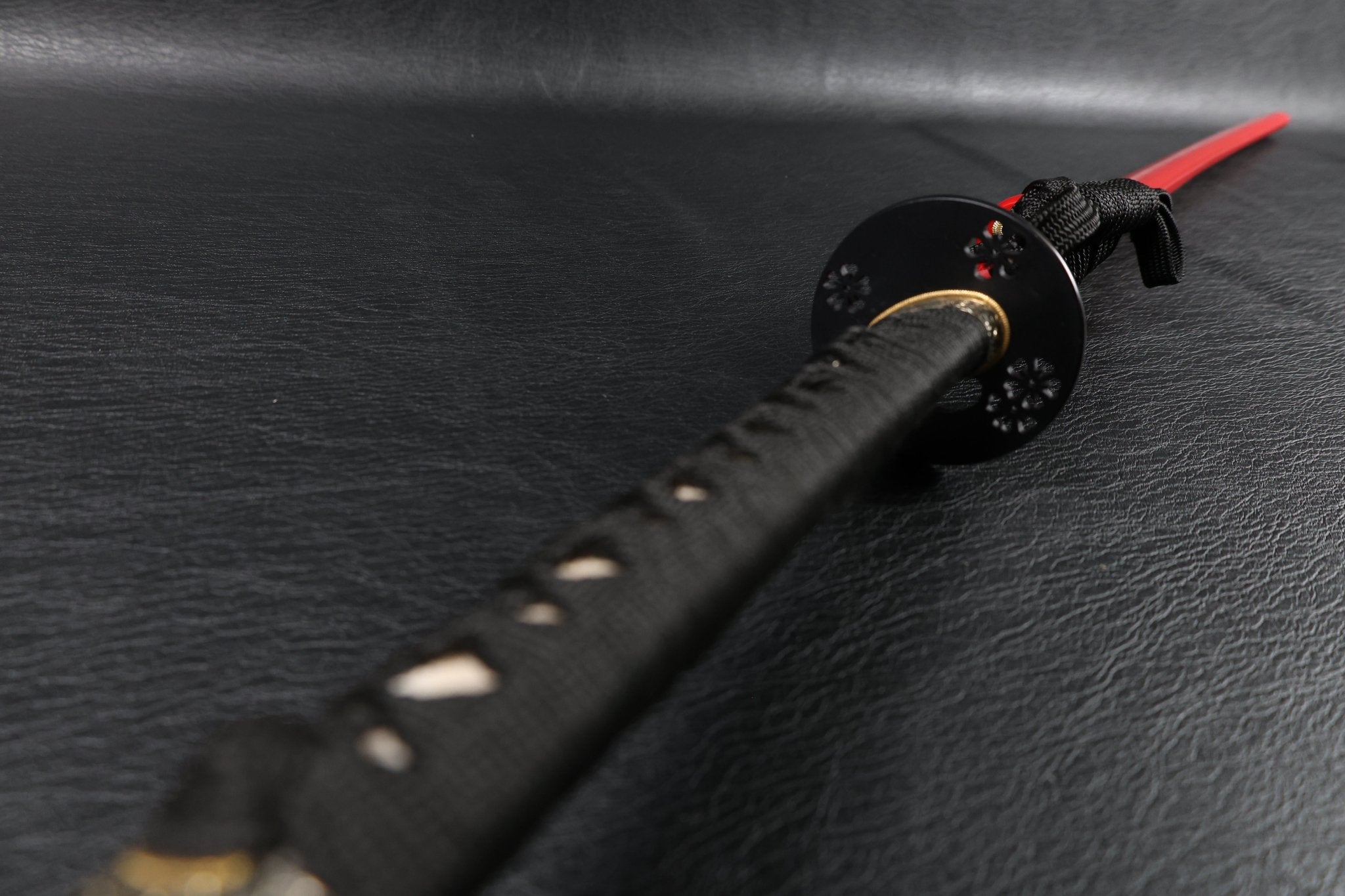 KSA Qing – Sakurafire Katana Spring Steel with Red Saya | KatanaSwordArt Katana For Sale 2025