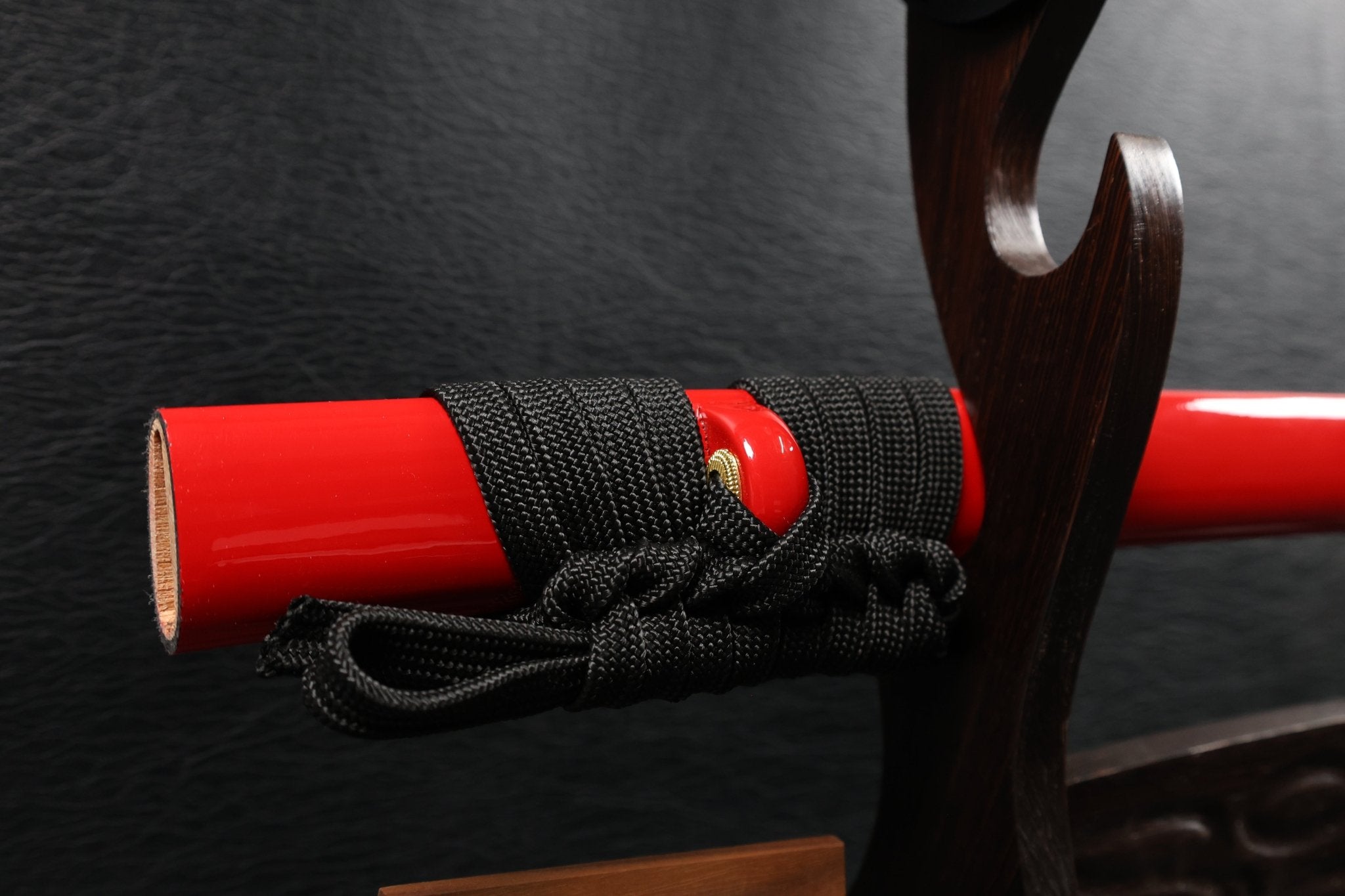 KSA Qing – Sakurafire Katana Spring Steel with Red Saya | KatanaSwordArt Katana For Sale 2025