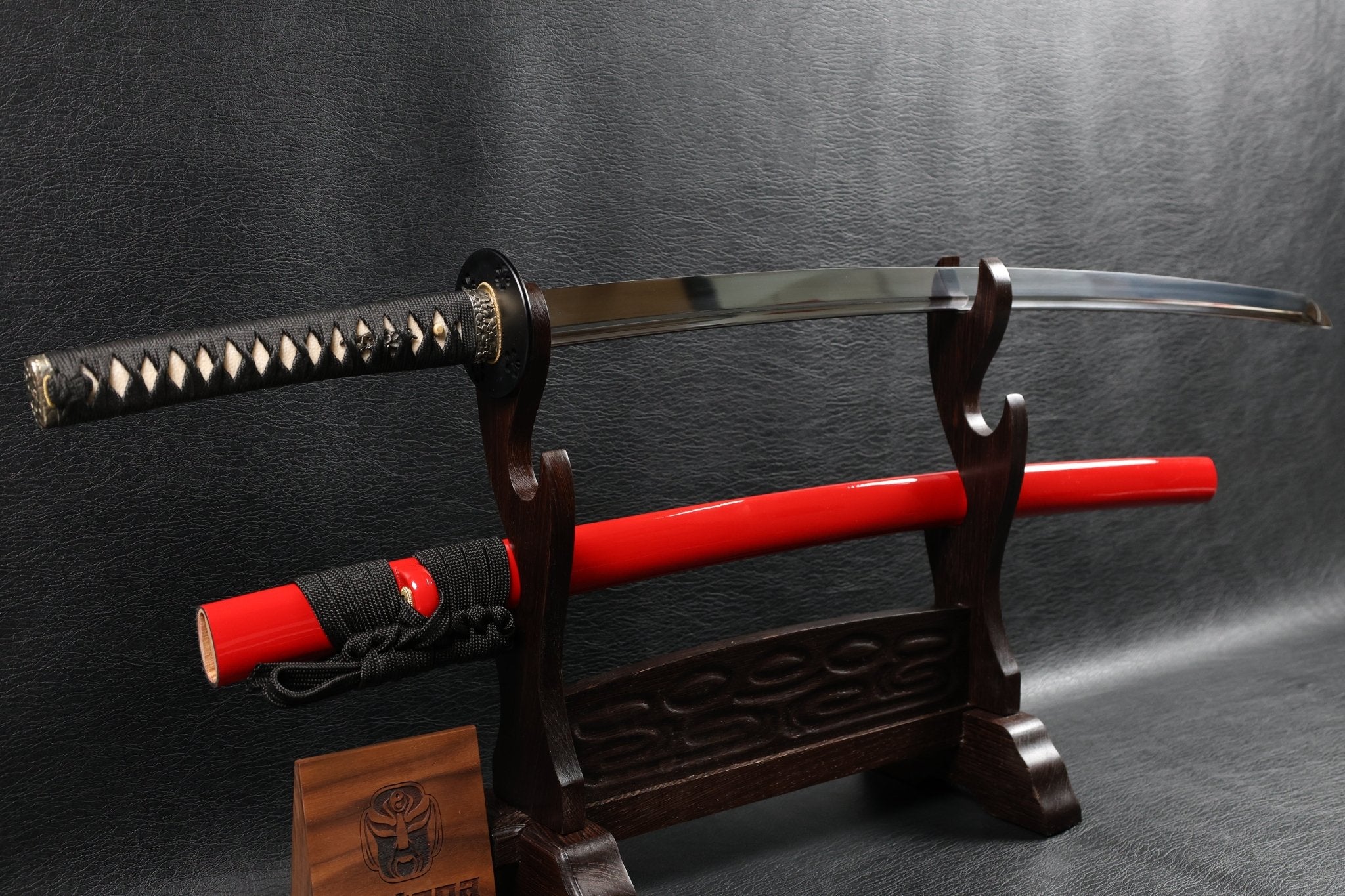 KSA Qing – Sakurafire Katana Spring Steel with Red Saya | KatanaSwordArt Katana For Sale 2025
