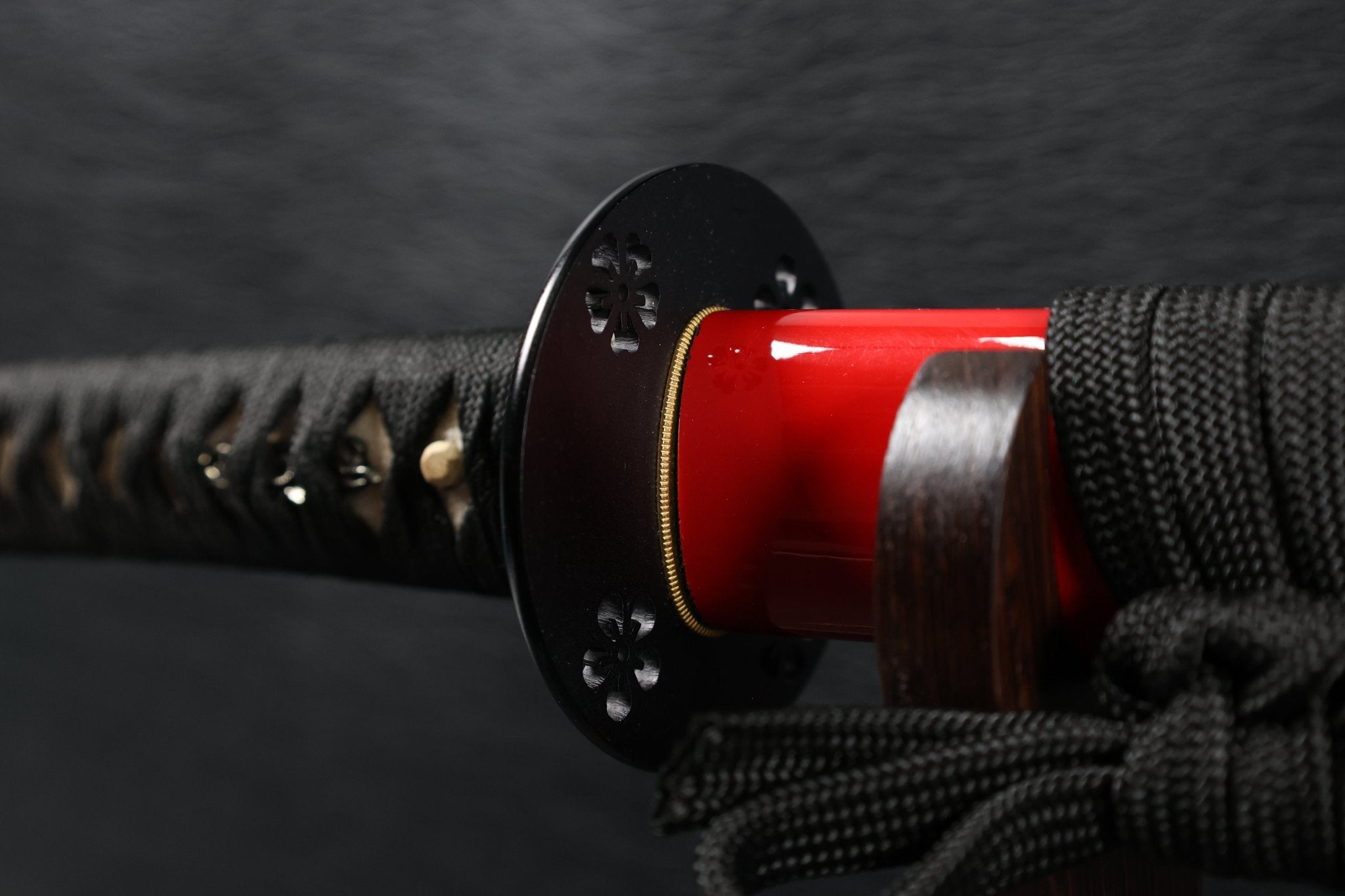 KSA Qing – Sakurafire Katana Spring Steel with Red Saya | KatanaSwordArt Katana For Sale 2025