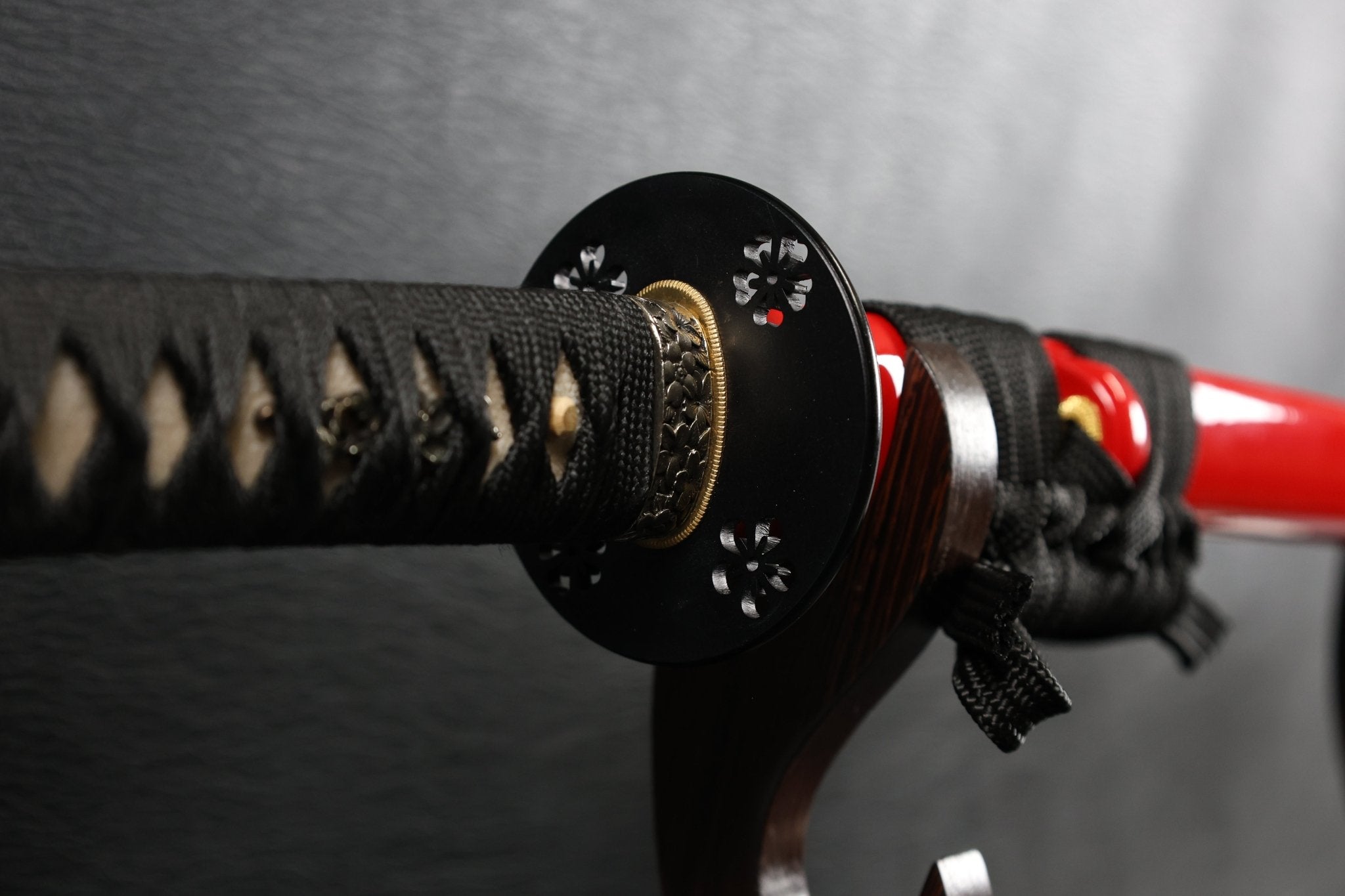 KSA Qing – Sakurafire Katana Spring Steel with Red Saya | KatanaSwordArt Katana For Sale 2025