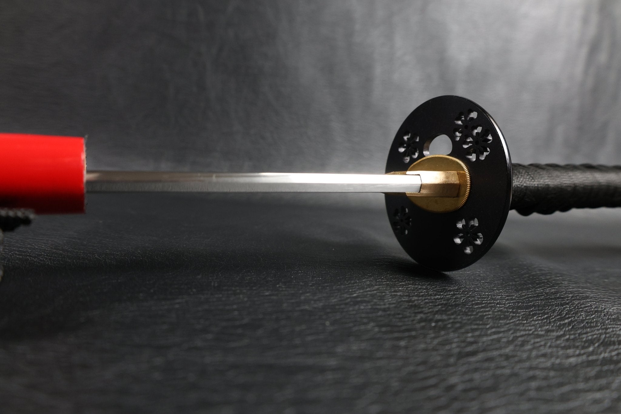 KSA Qing – Sakurafire Katana Spring Steel with Red Saya | KatanaSwordArt Katana For Sale 2025