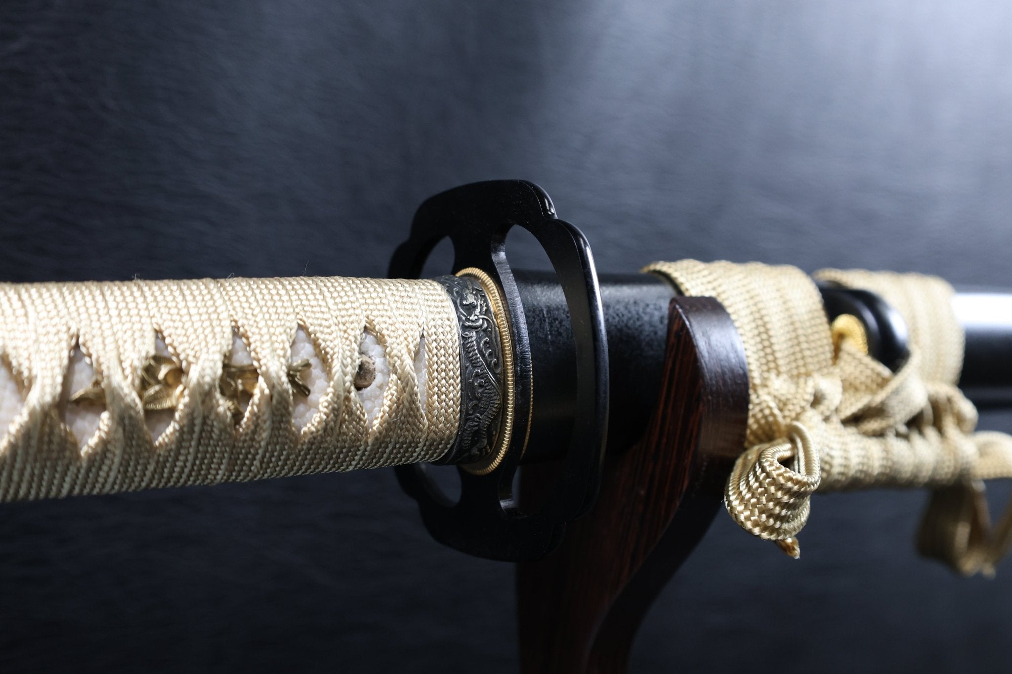 KSA Qing – StormDragon Katana Spring Steel with Tōran Ba Hamon | KatanaSwordArt Katana For Sale 2025