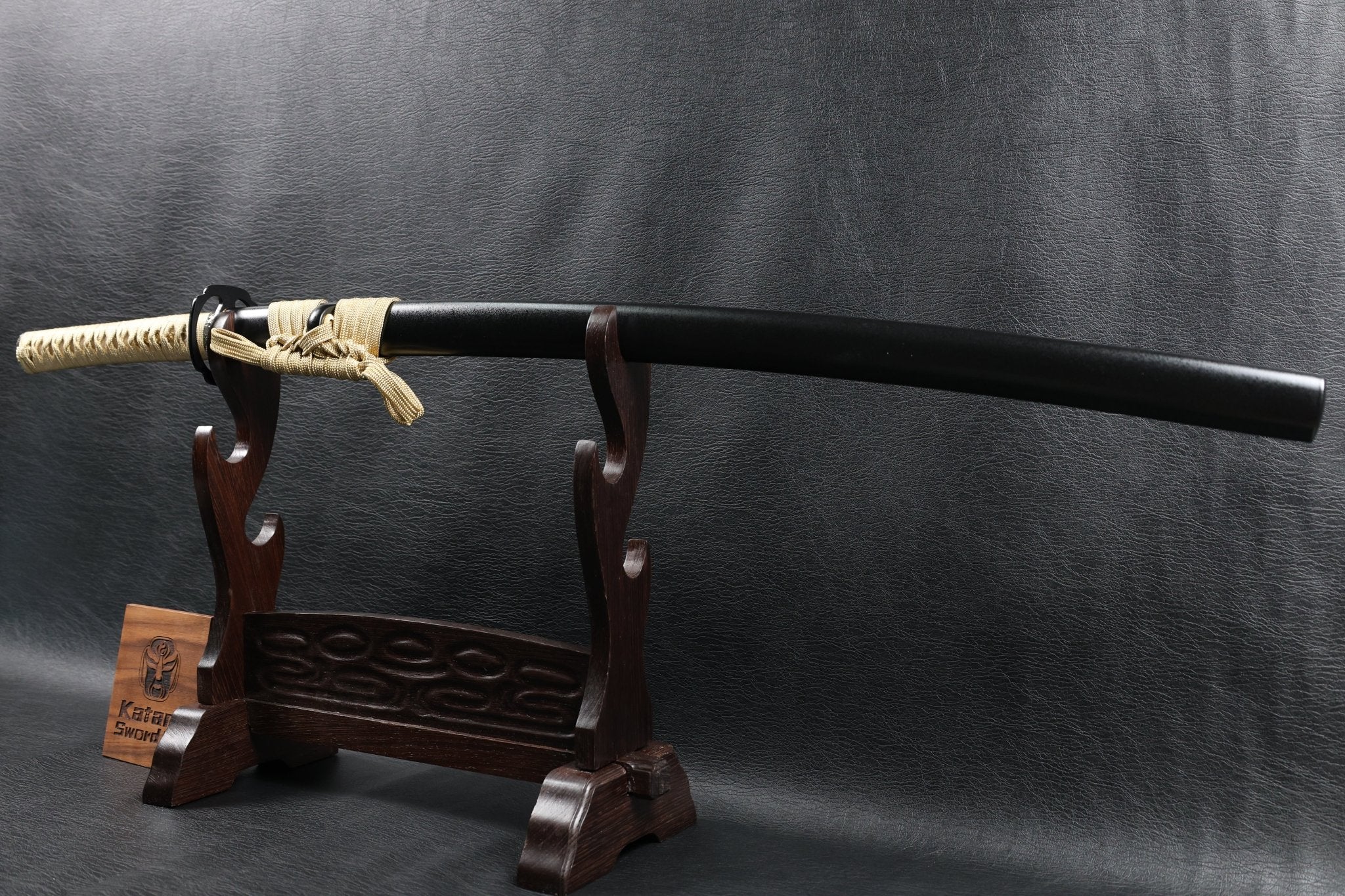 KSA Qing – StormDragon Katana Spring Steel with Tōran Ba Hamon | KatanaSwordArt Katana For Sale 2025