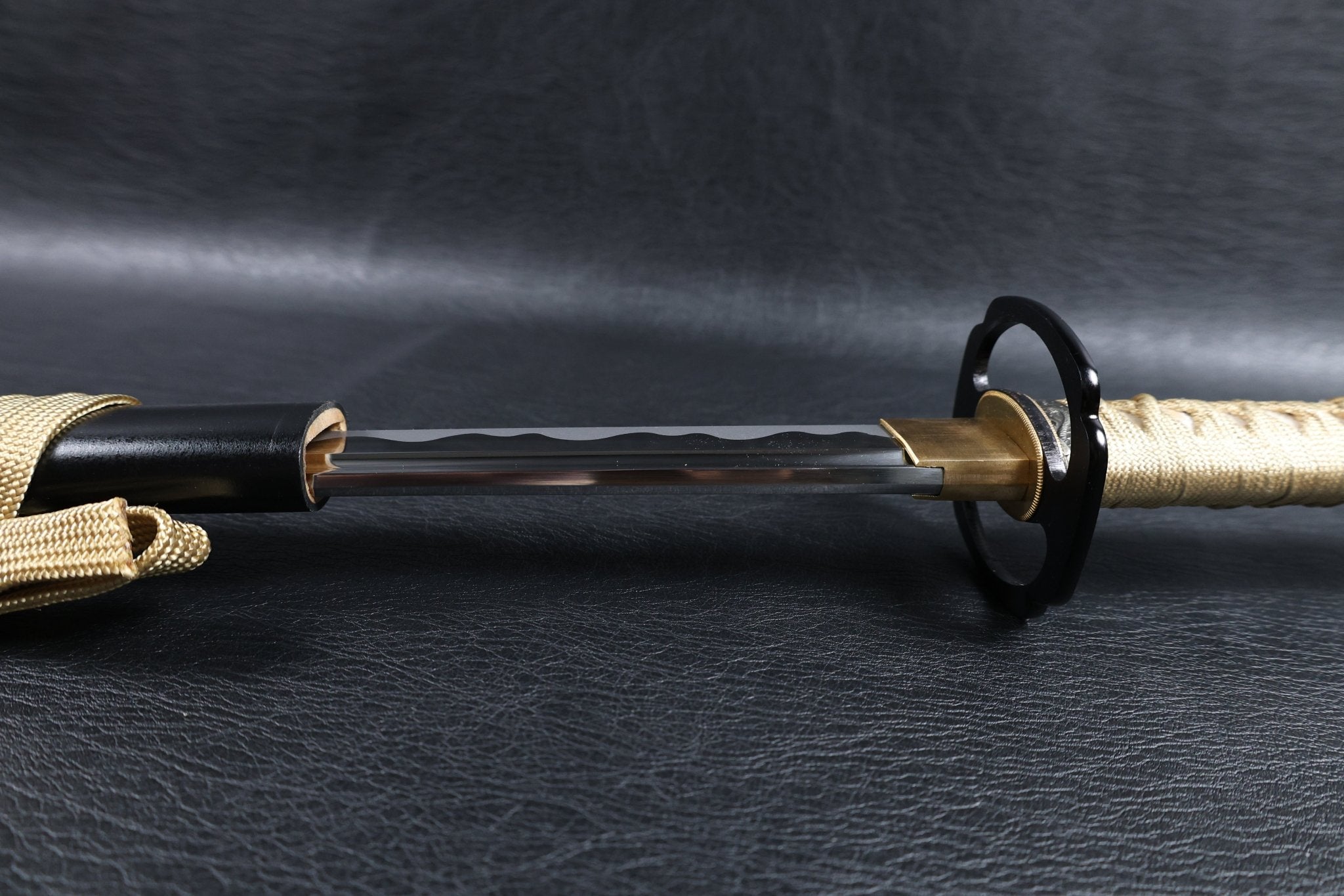 KSA Qing – StormDragon Katana Spring Steel with Tōran Ba Hamon | KatanaSwordArt Katana For Sale 2025