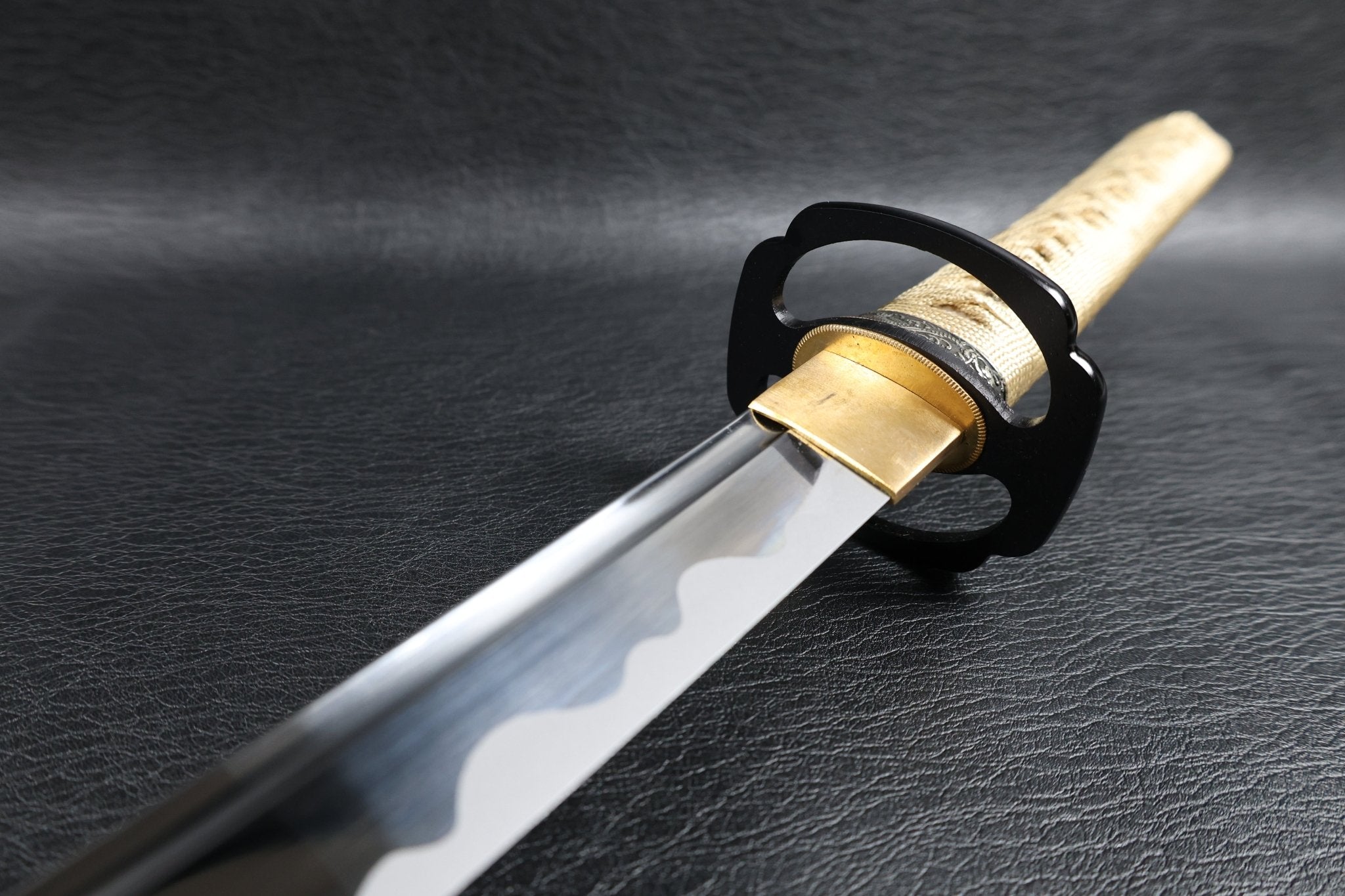 KSA Qing – StormDragon Katana Spring Steel with Tōran Ba Hamon | KatanaSwordArt Katana For Sale 2025