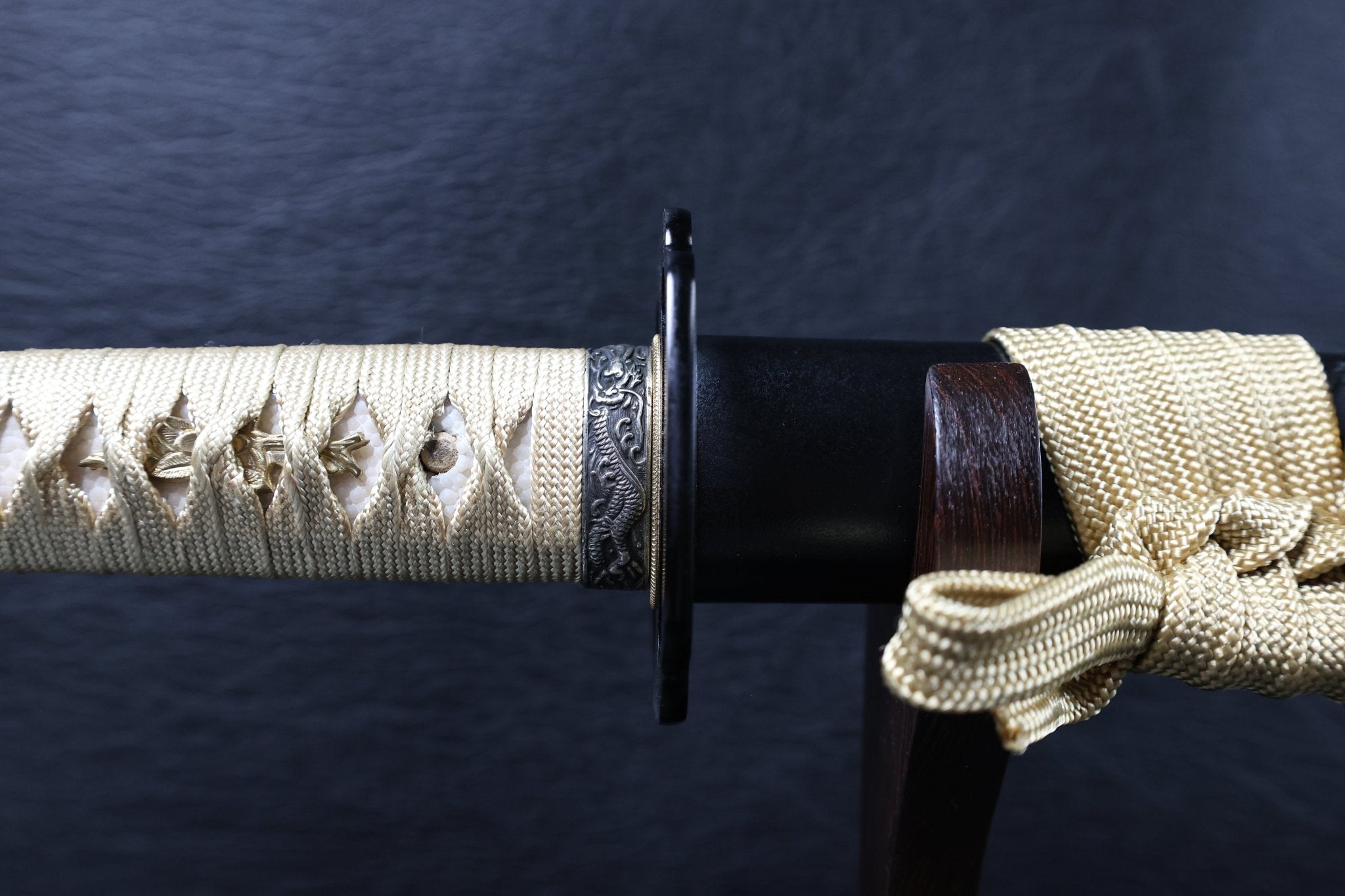 KSA Qing – StormDragon Katana Spring Steel with Tōran Ba Hamon | KatanaSwordArt Katana For Sale 2025