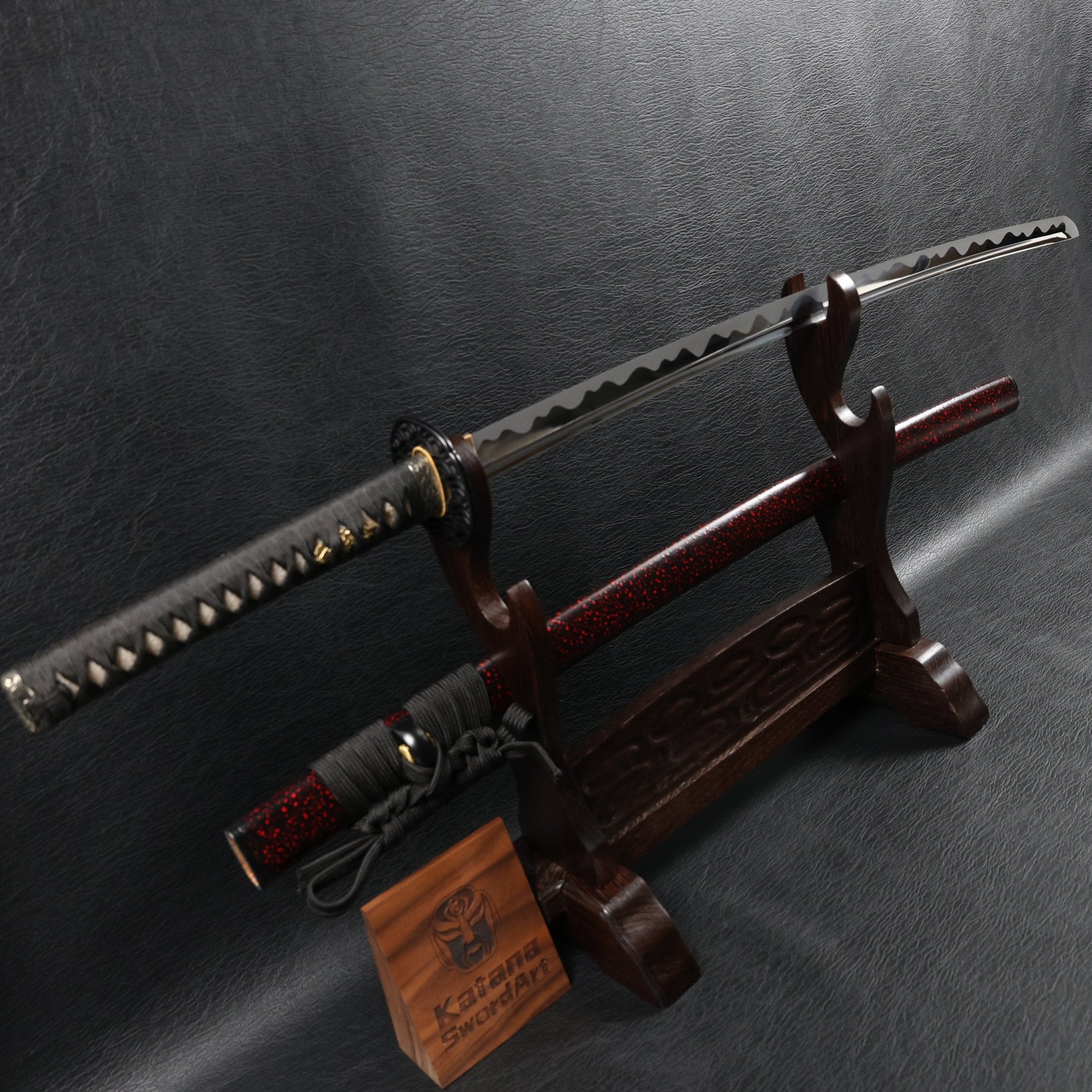 KSA Qing – Wavebreaker Katana Spring Steel with Tōran Ba Hamon | KatanaSwordArt Katana For Sale 2025