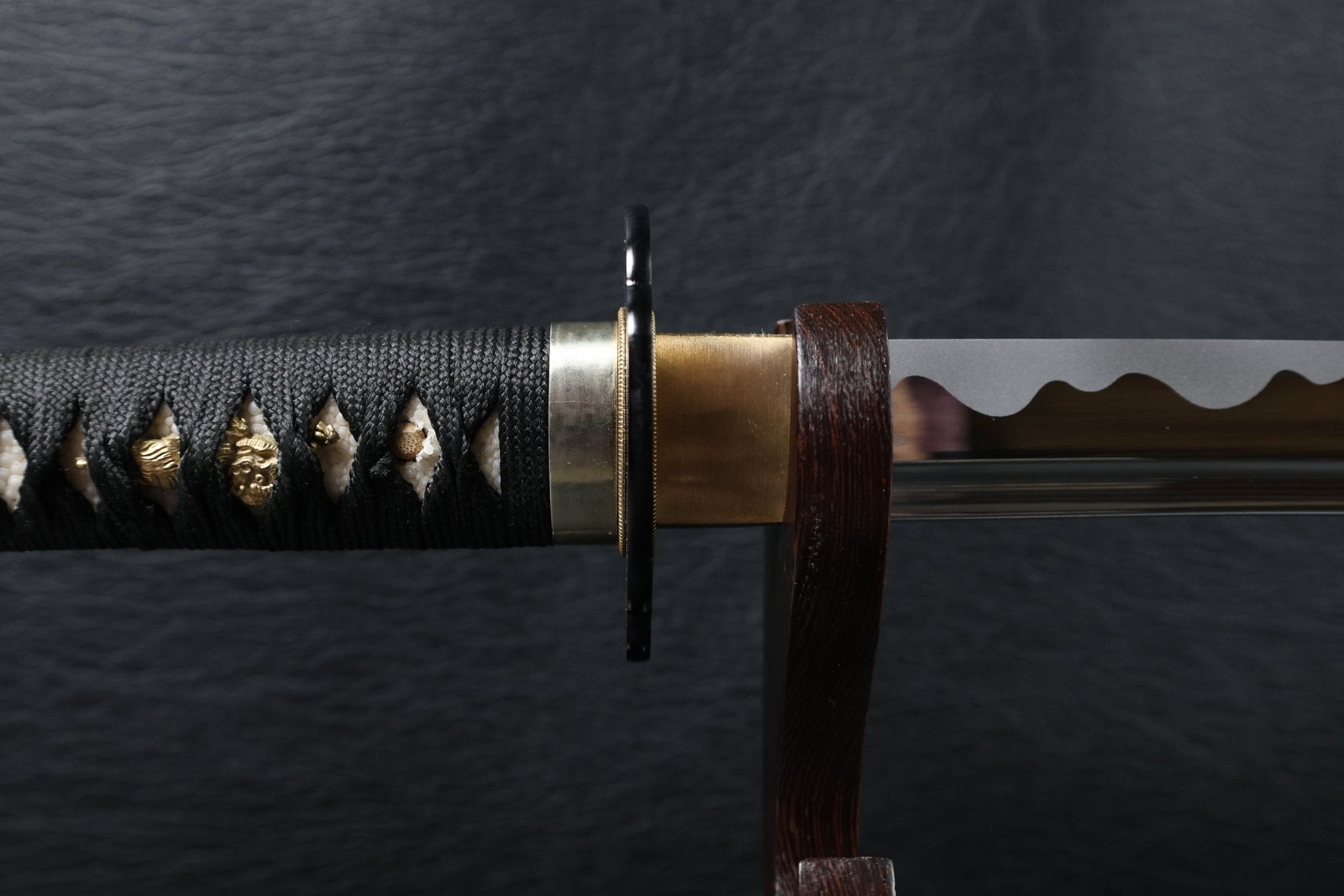 KSA Qing – WhiteRain Katana Spring Steel with Tōran Ba Hamon | KatanaSwordArt Katana For Sale 2025