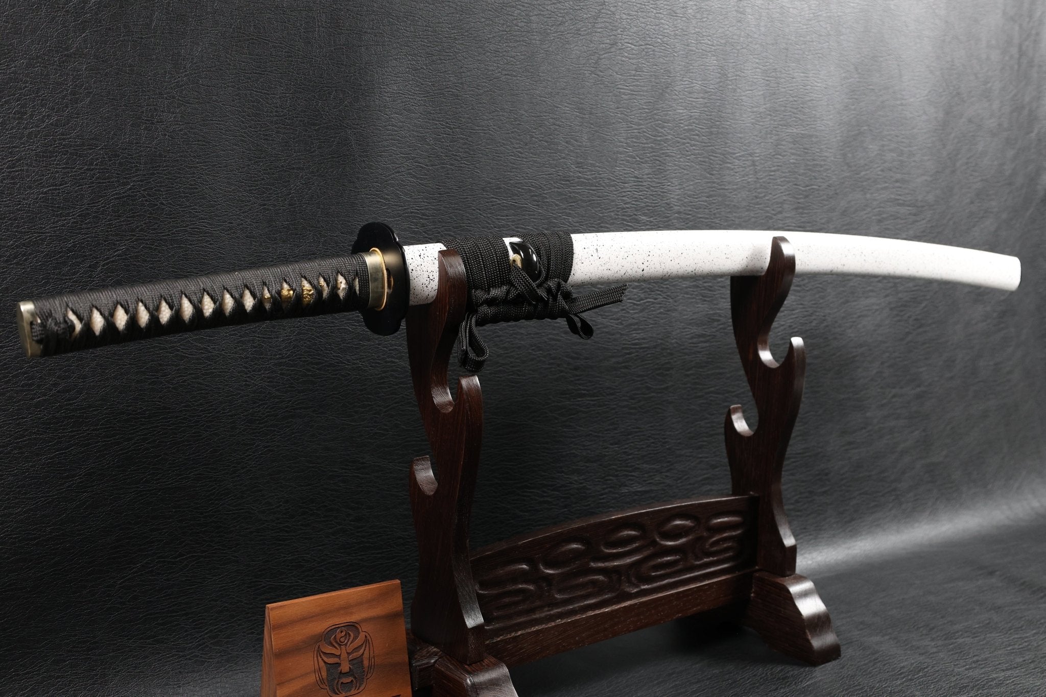 KSA Qing – WhiteRain Katana Spring Steel with Tōran Ba Hamon | KatanaSwordArt Katana For Sale 2025