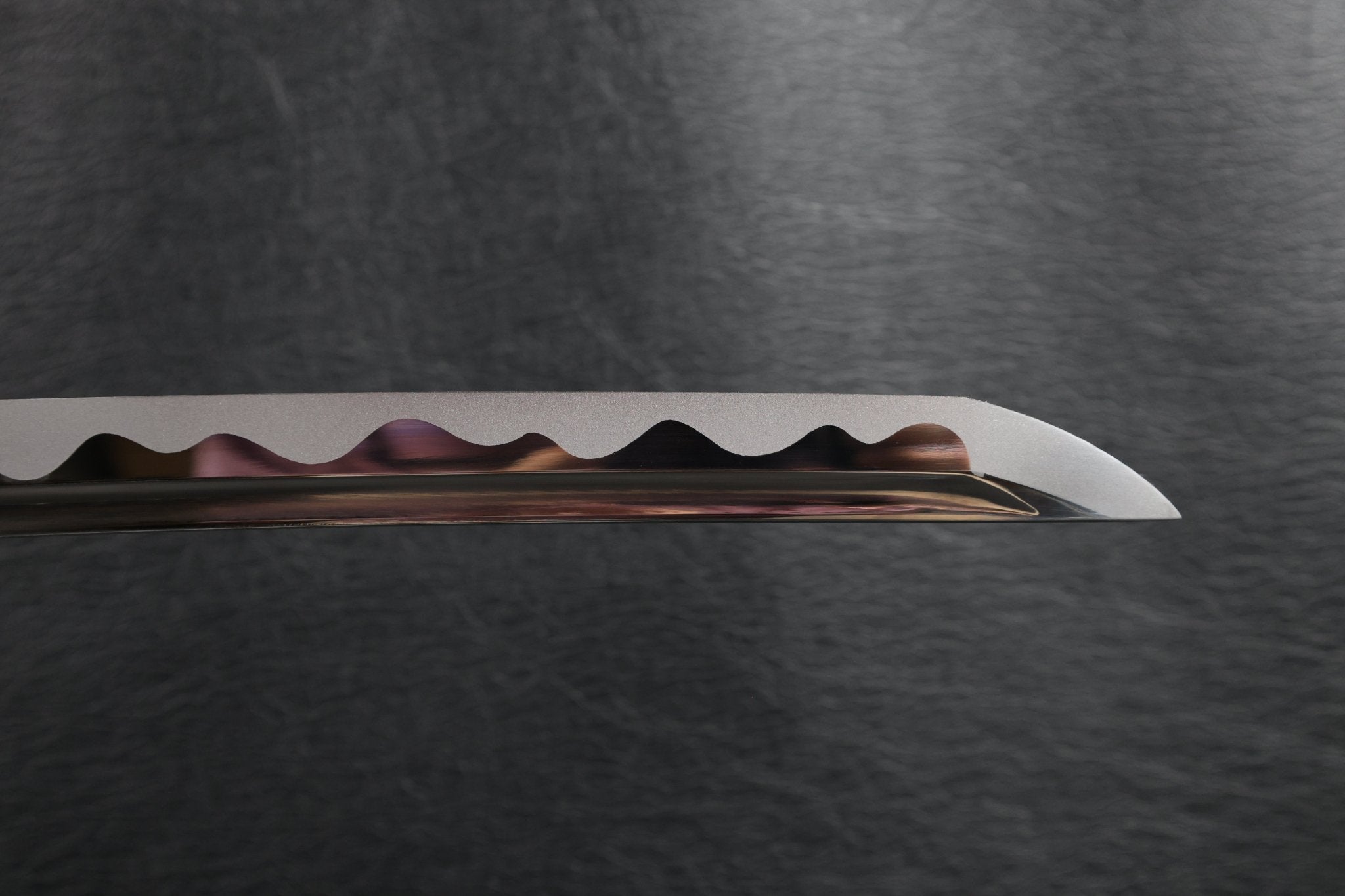 KSA Qing – WhiteRain Katana Spring Steel with Tōran Ba Hamon | KatanaSwordArt Katana For Sale 2025