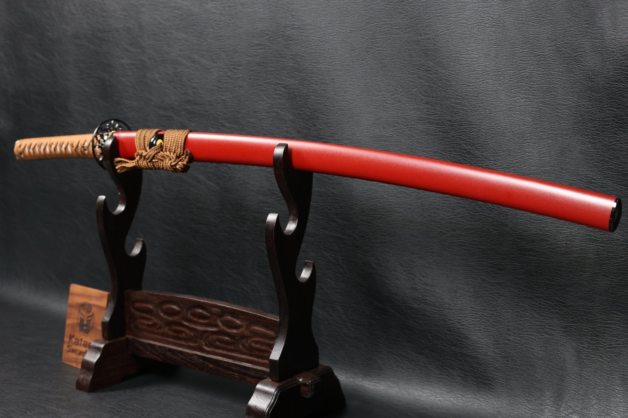 KSA Sakuraflame Katana Spring Steel with Chōji Midare Hamon | KatanaSwordArt Katana For Sale 2025