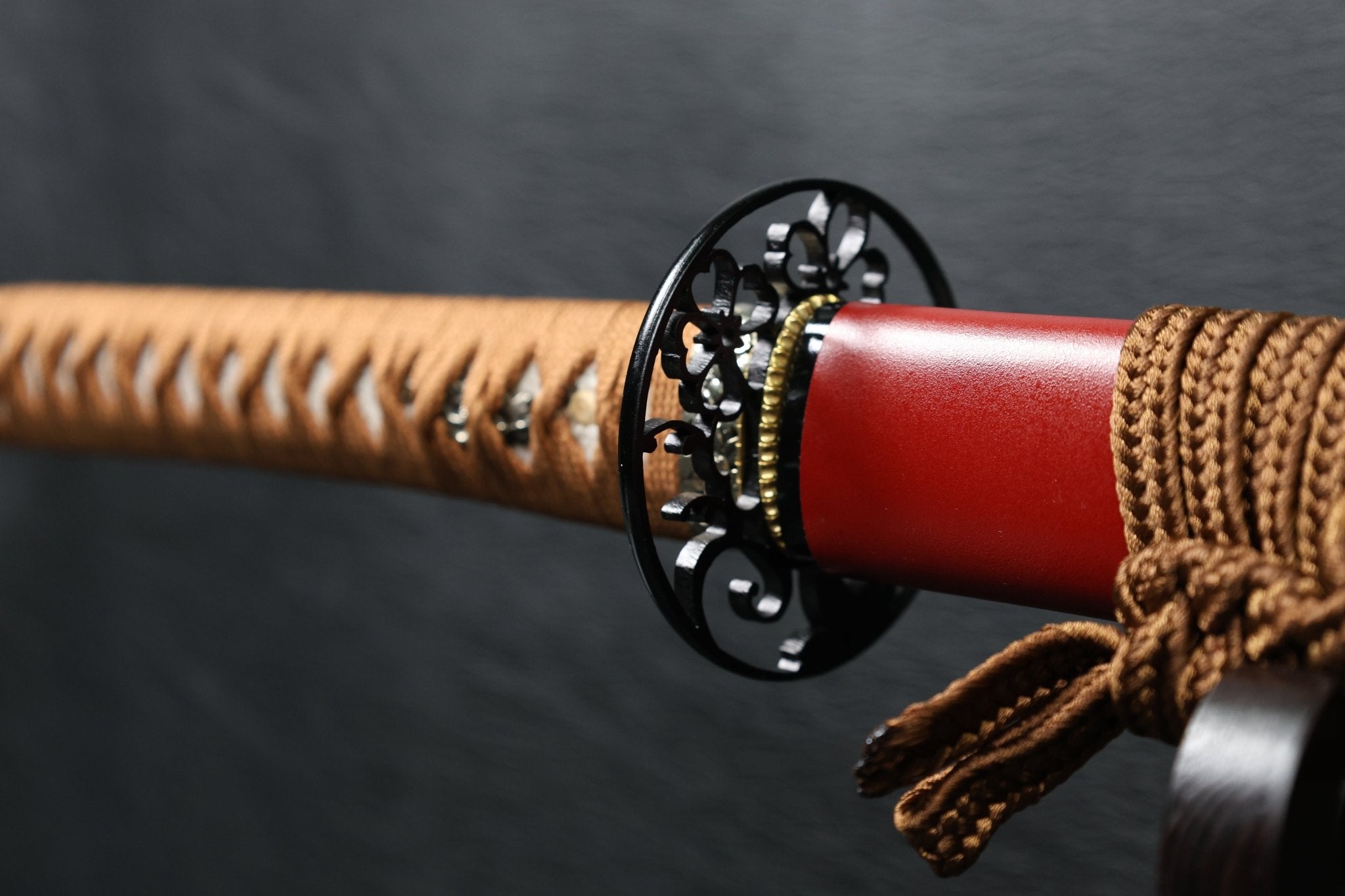 KSA Sakuraflame Katana Spring Steel with Chōji Midare Hamon | KatanaSwordArt Katana For Sale 2025