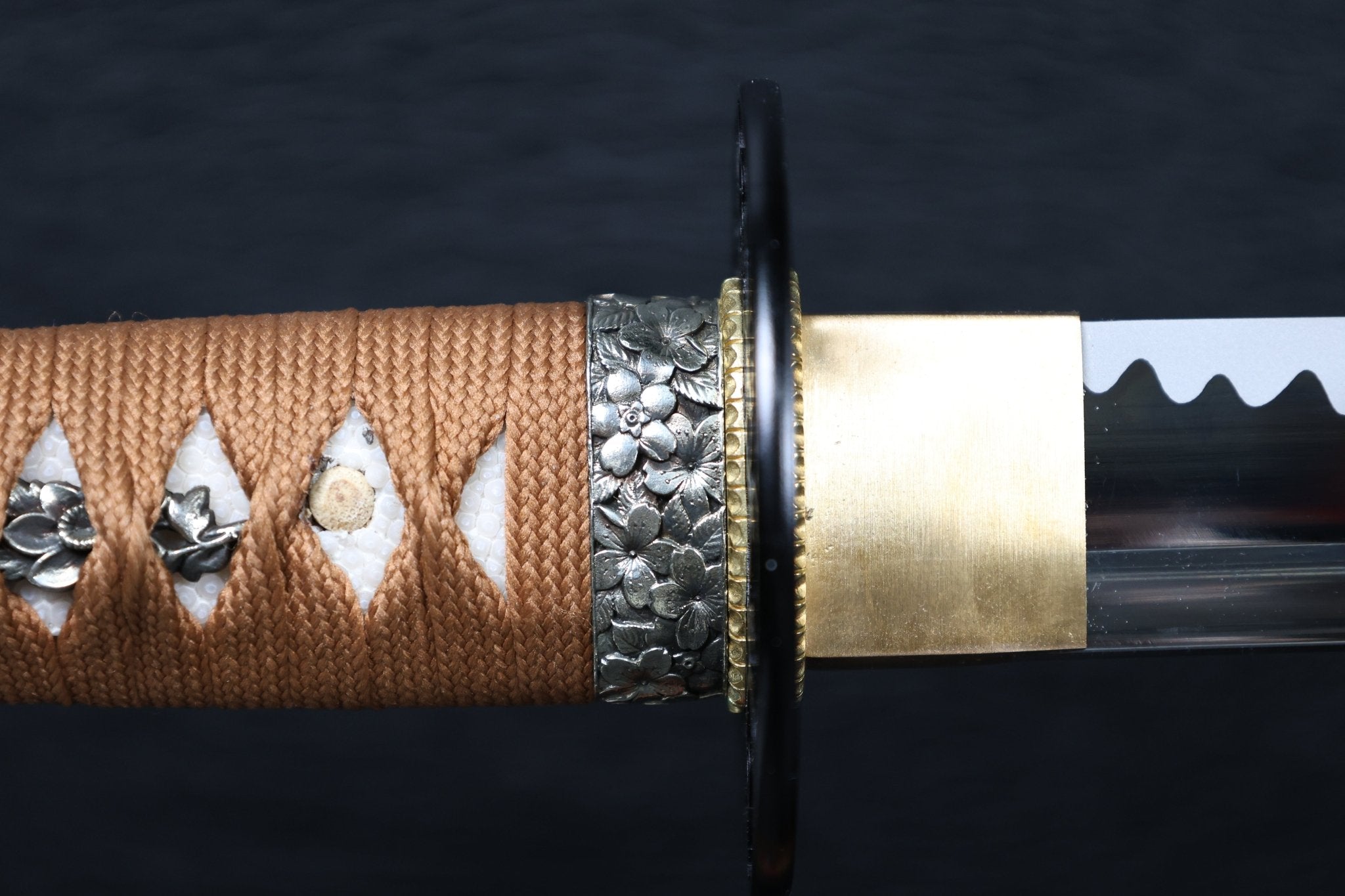 KSA Sakuraflame Katana Spring Steel with Chōji Midare Hamon | KatanaSwordArt Katana For Sale 2025