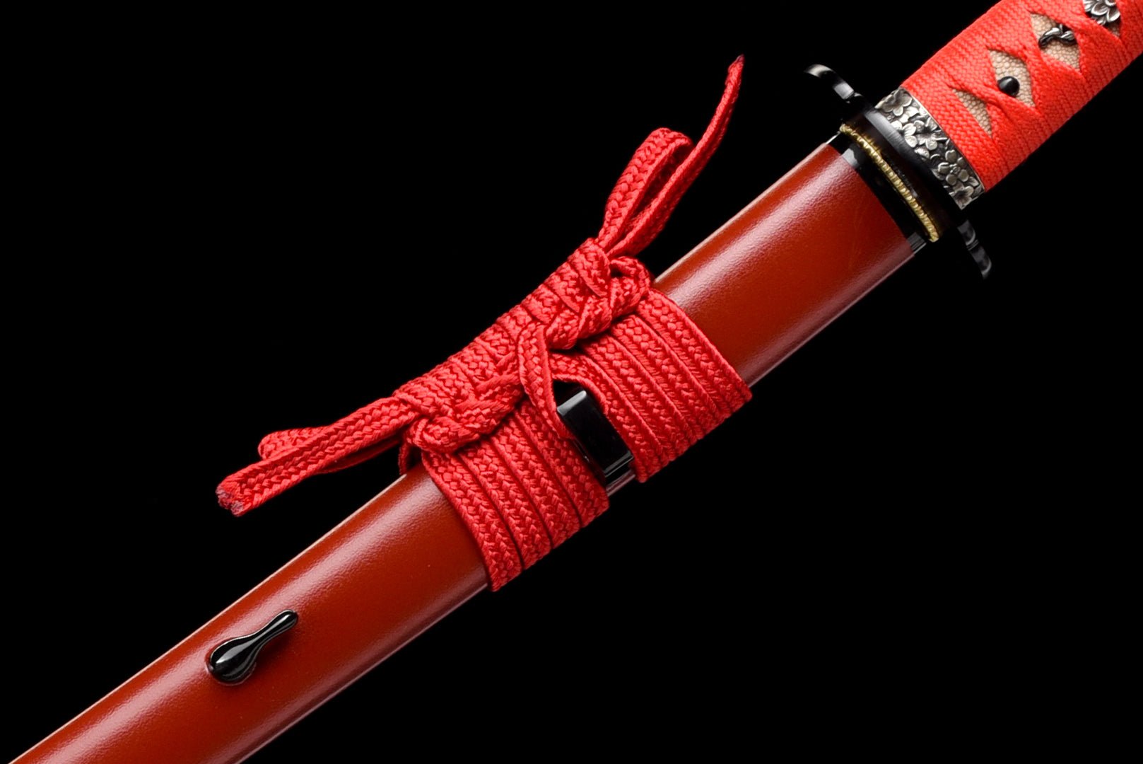Performance Katana Crimson Edge High Carbon Clay Tempered Red Saya 緋刃 | KatanaSwordArt Katana For Sale 2025