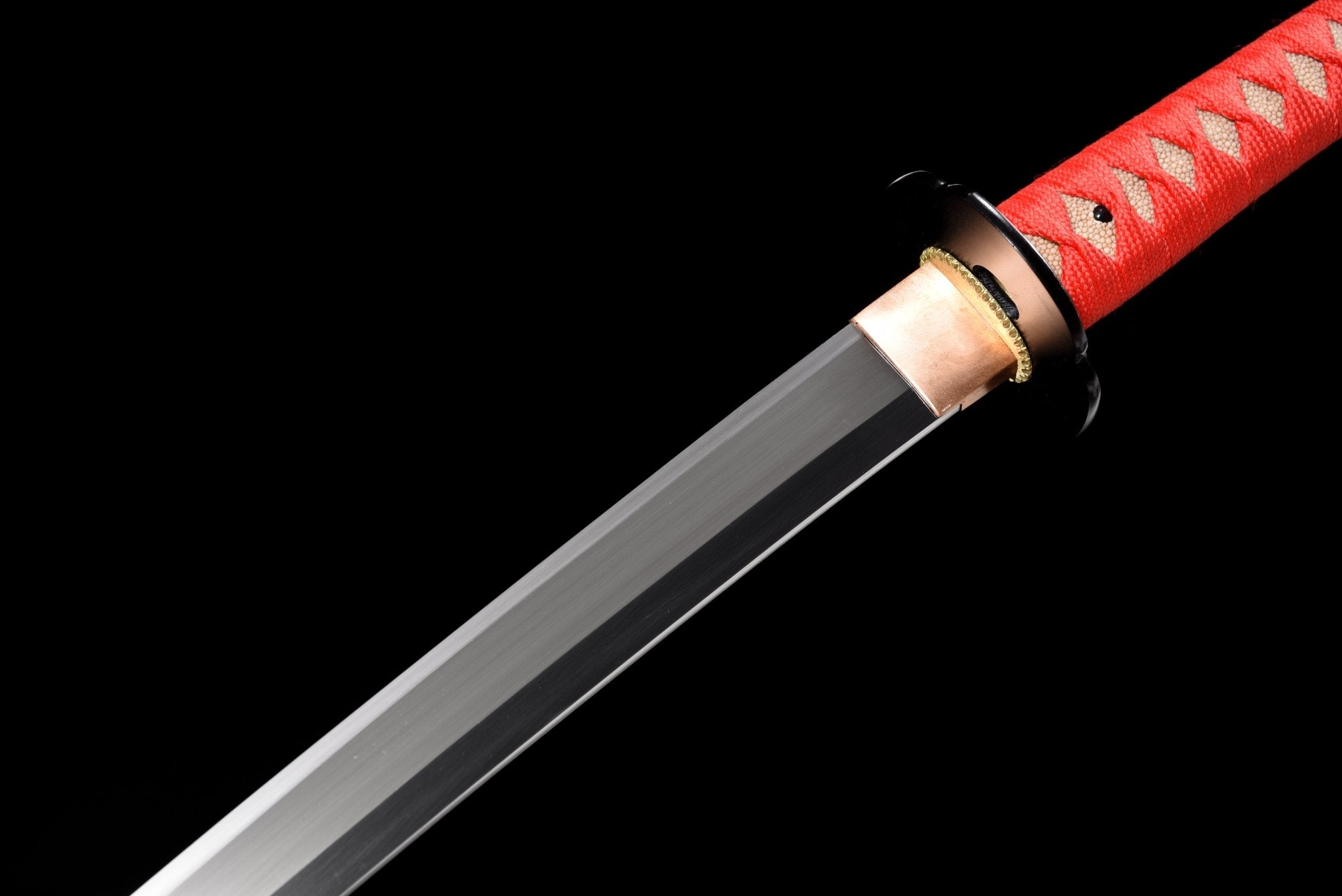 Performance Katana Crimson Edge High Carbon Clay Tempered Red Saya 緋刃 | KatanaSwordArt Katana For Sale 2025