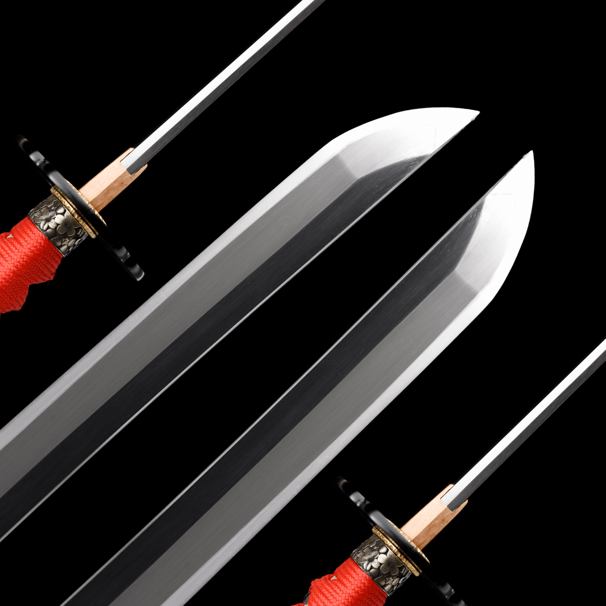 Performance Katana Crimson Edge High Carbon Clay Tempered Red Saya 緋刃 | KatanaSwordArt Katana For Sale 2025