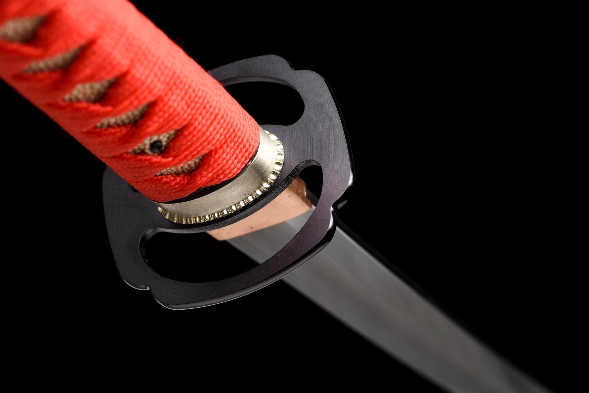 Performance Katana Crimson Flame High Carbon Clay Tempered Red Saya 紅焰 | KatanaSwordArt Katana For Sale 2025