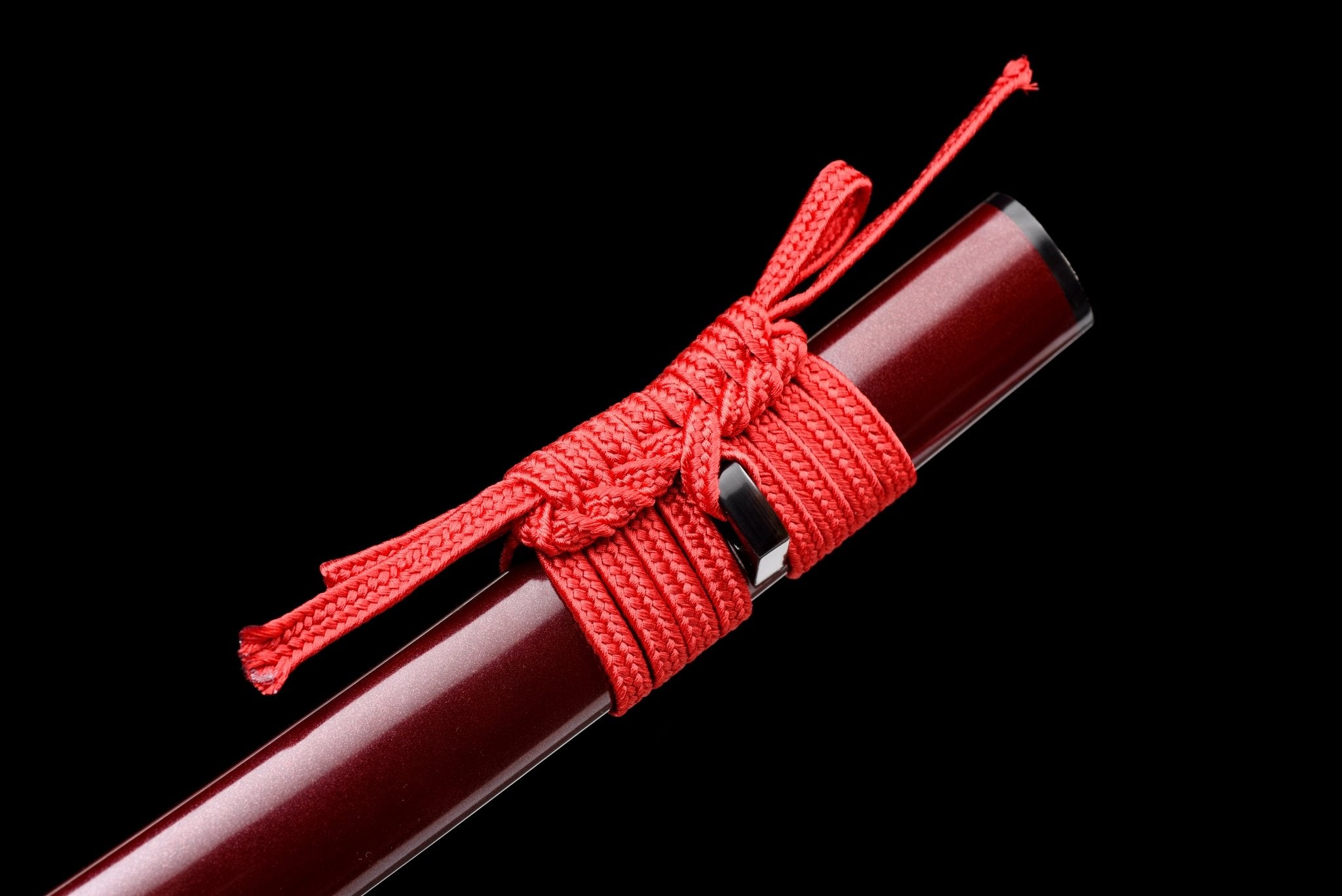 Performance Katana Crimson Flame High Carbon Clay Tempered Red Saya 紅焰 | KatanaSwordArt Katana For Sale 2025