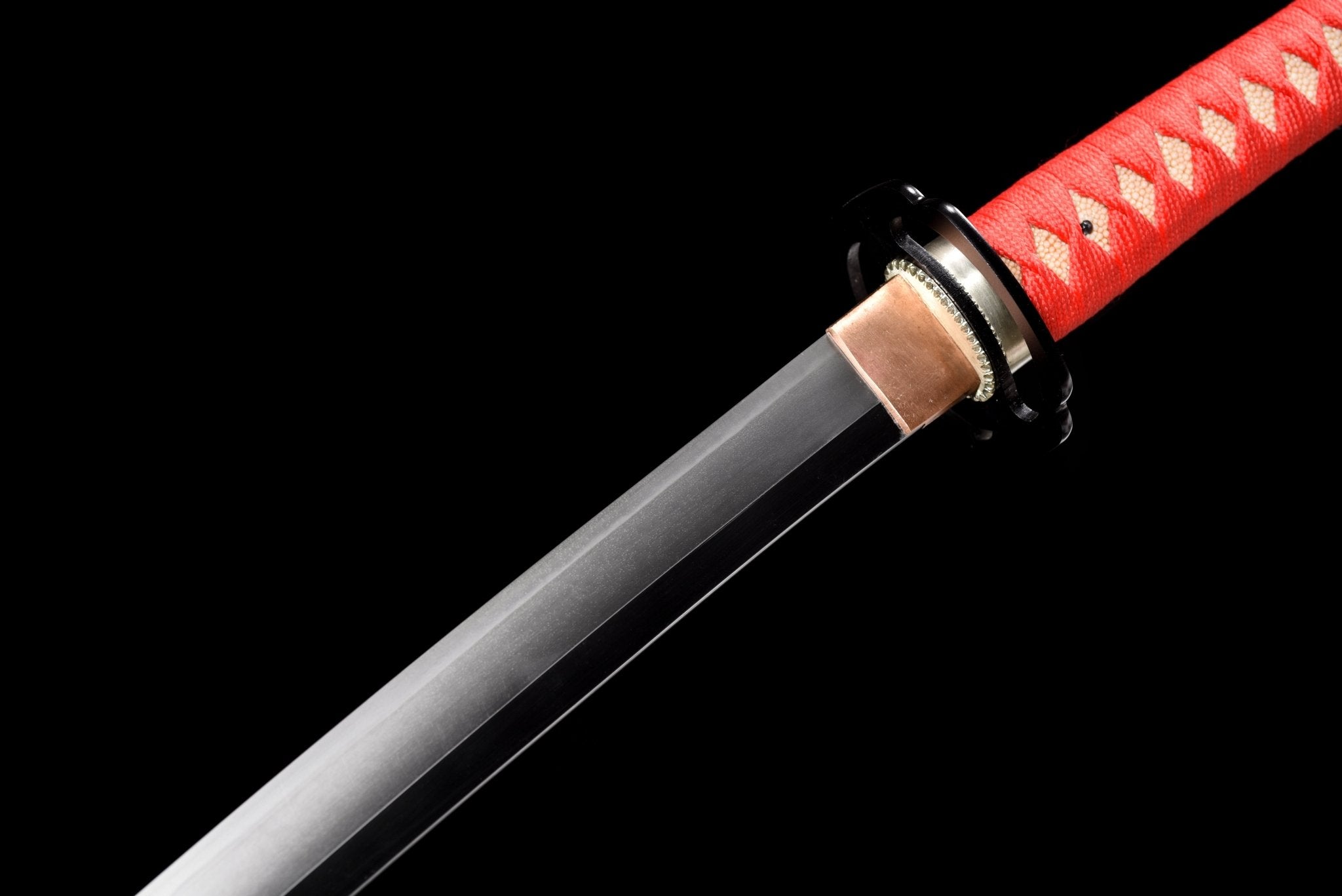 Performance Katana Crimson Flame High Carbon Clay Tempered Red Saya 紅焰 | KatanaSwordArt Katana For Sale 2025