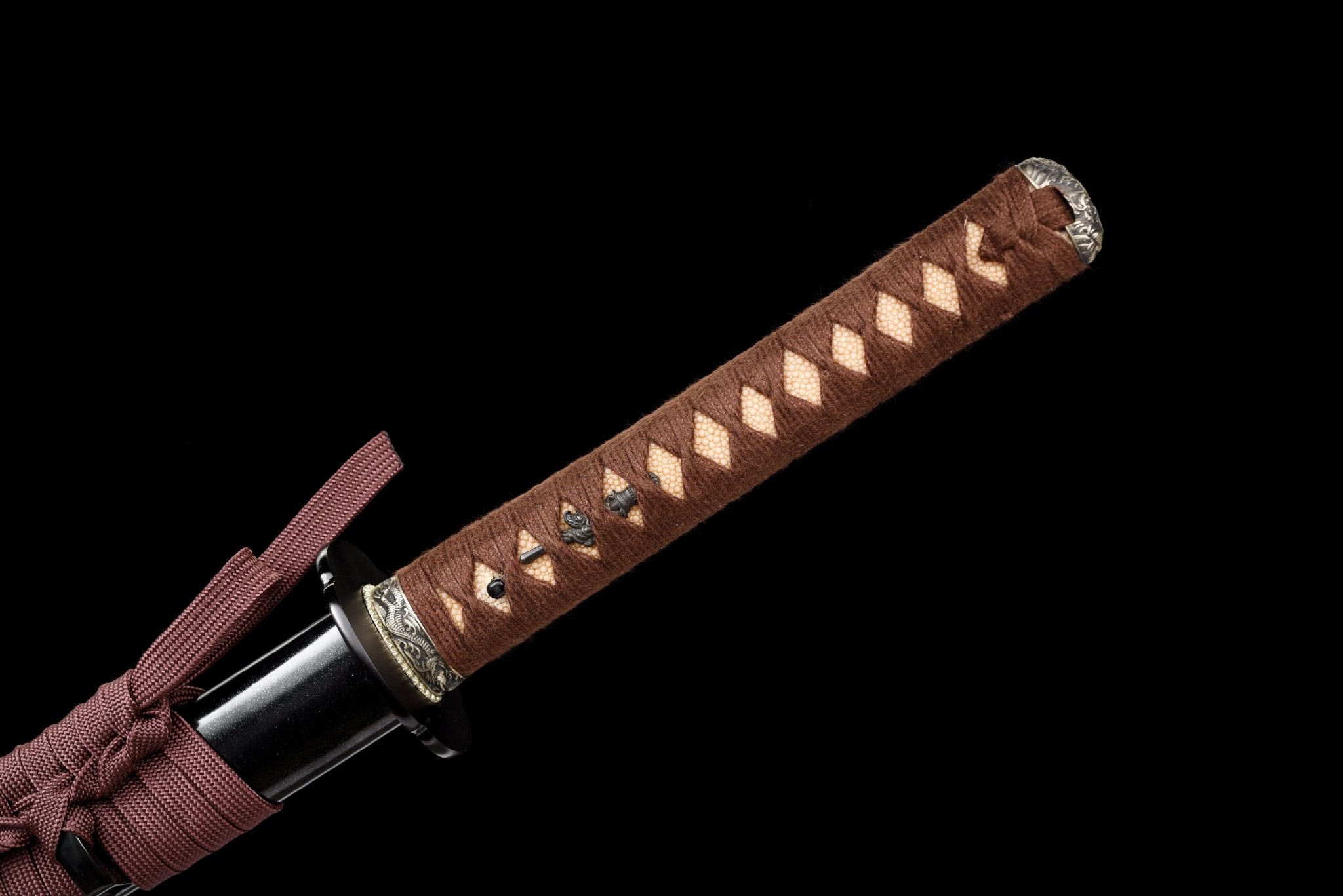 Performance Katana Earth Flame Spring Steel Black Saya 焰土 | KatanaSwordArt Katana For Sale 2025