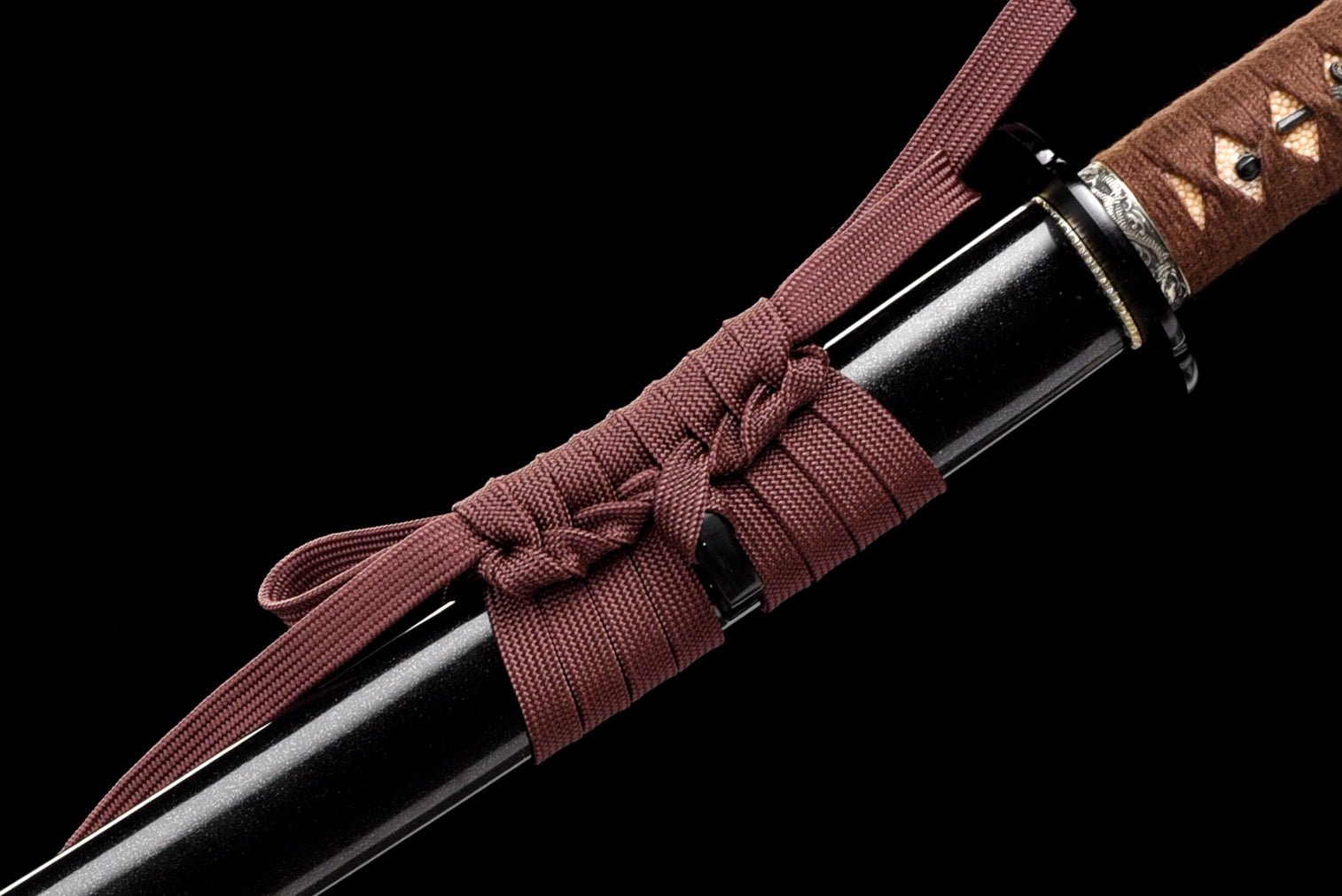 Performance Katana Earth Flame Spring Steel Black Saya 焰土 | KatanaSwordArt Katana For Sale 2025