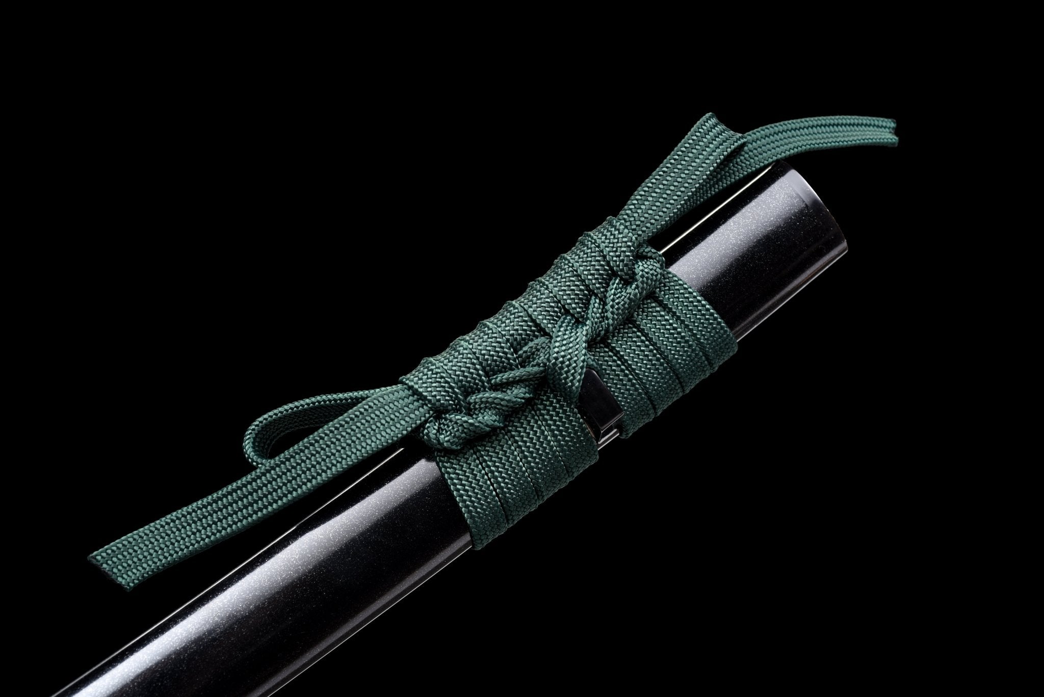 Performance Katana Evergreen Spirit High Carbon Clay Tempered Black Saya 常青 | KatanaSwordArt Katana For Sale 2025