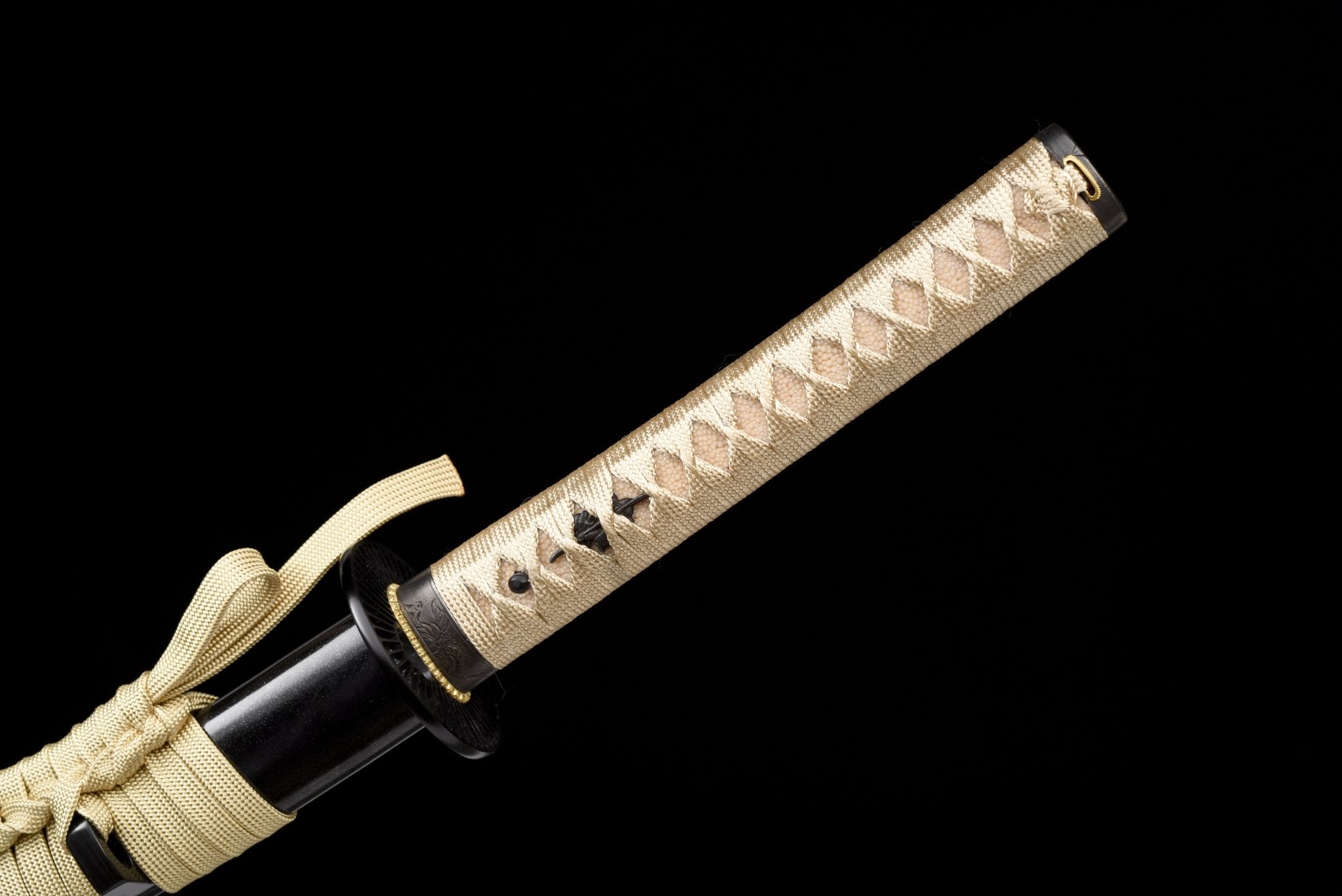 Performance Katana Golden Horizon High Carbon Clay Tempered Black Saya 金霞 | KatanaSwordArt Katana For Sale 2025