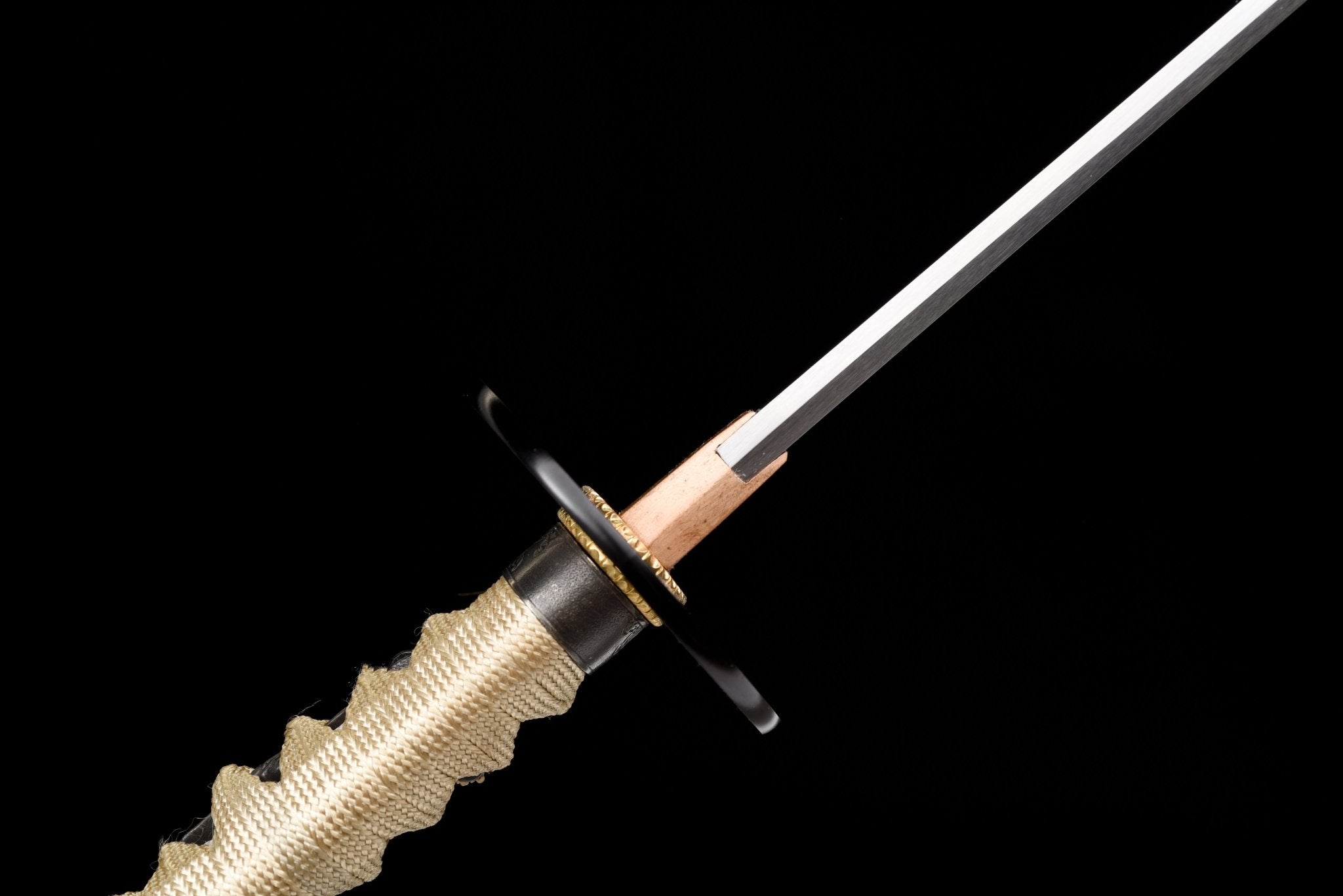 Performance Katana Golden Horizon High Carbon Clay Tempered Black Saya 金霞 | KatanaSwordArt Katana For Sale 2025