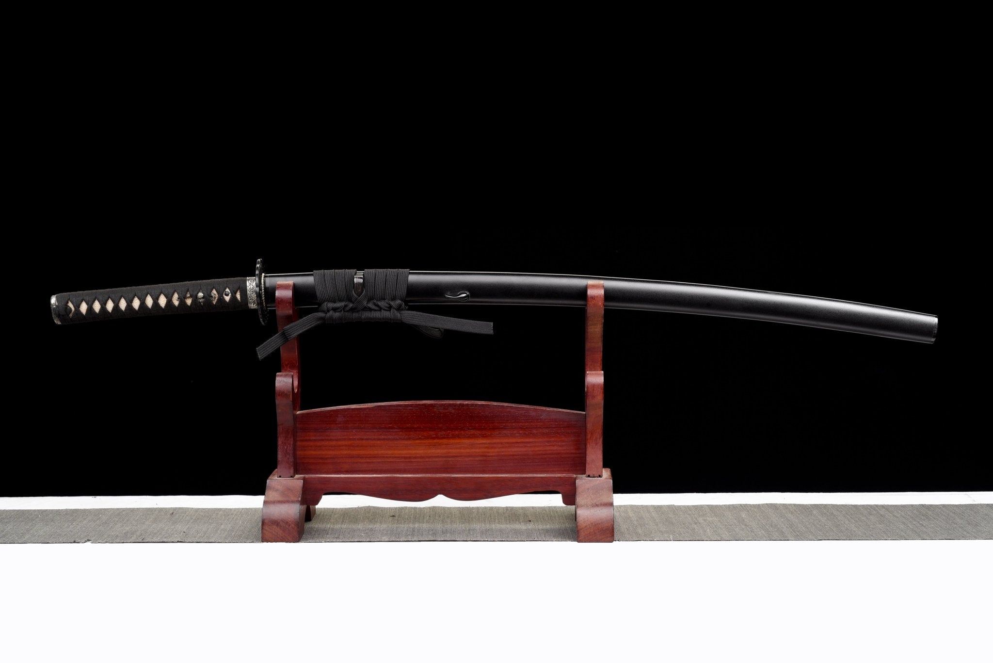 Performance Katana Midnight Surge Spring Steel Black Saya 黒潮 | KatanaSwordArt Katana For Sale 2025