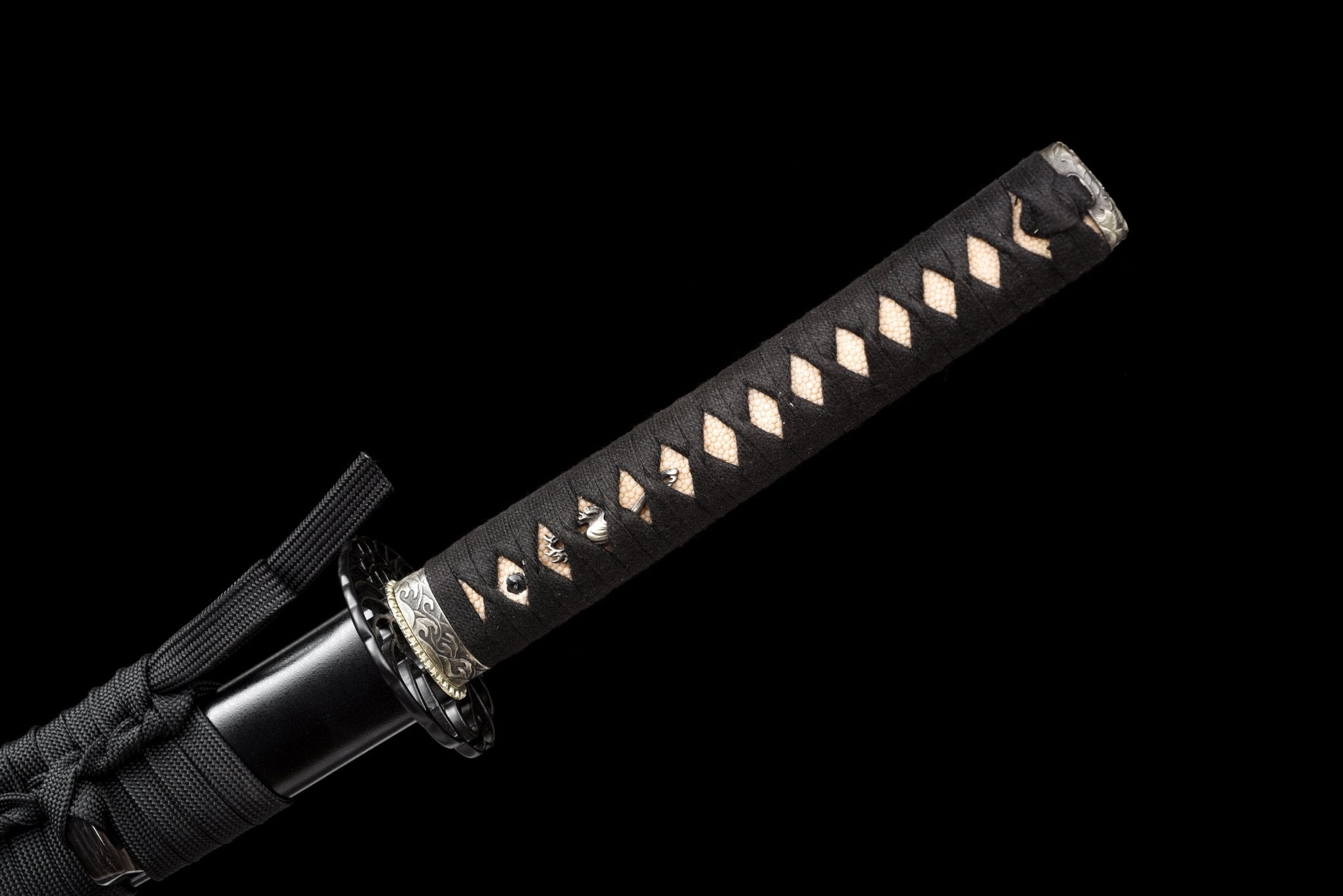 Performance Katana Midnight Surge Spring Steel Black Saya 黒潮 | KatanaSwordArt Katana For Sale 2025