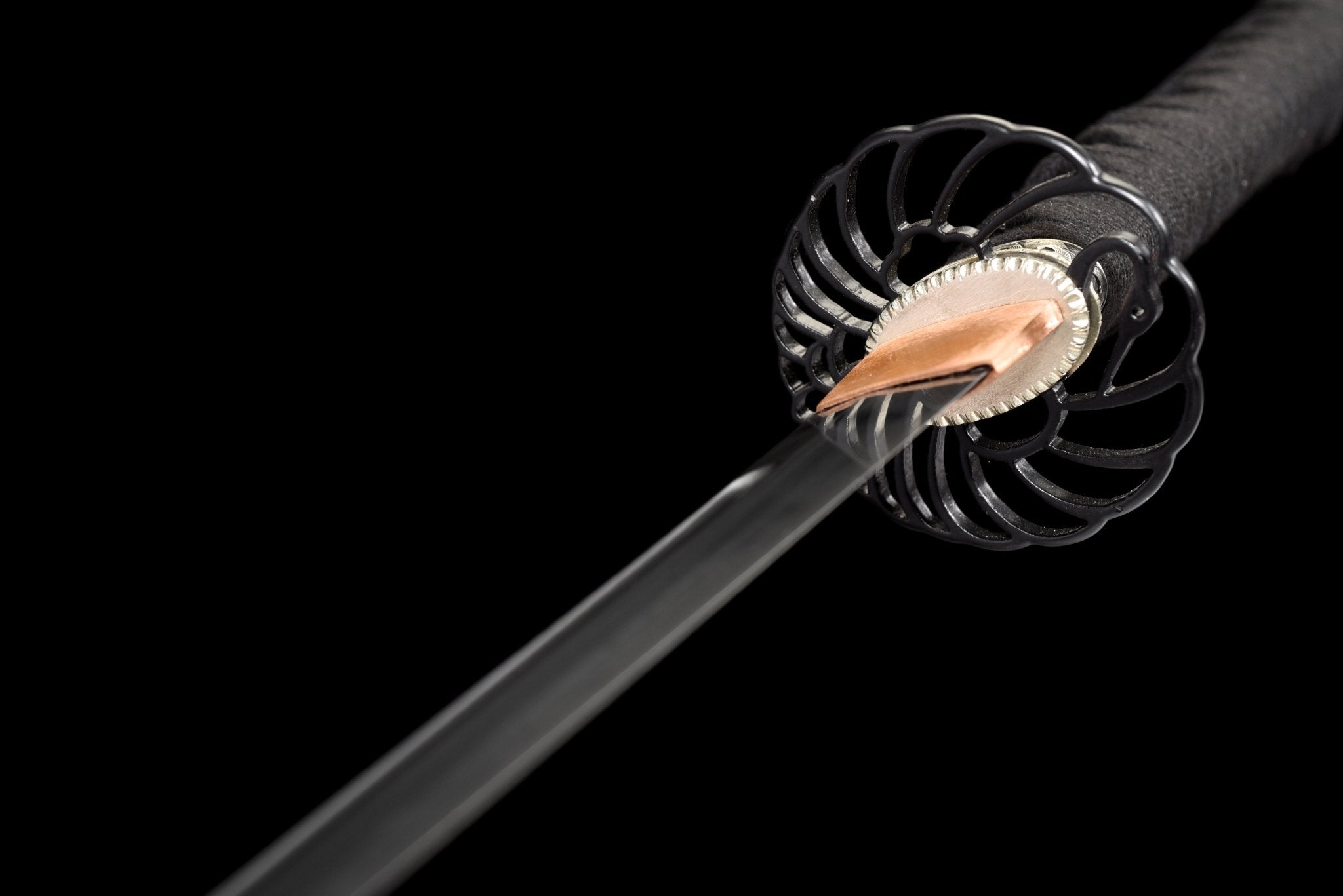Performance Katana Midnight Surge Spring Steel Black Saya 黒潮 | KatanaSwordArt Katana For Sale 2025