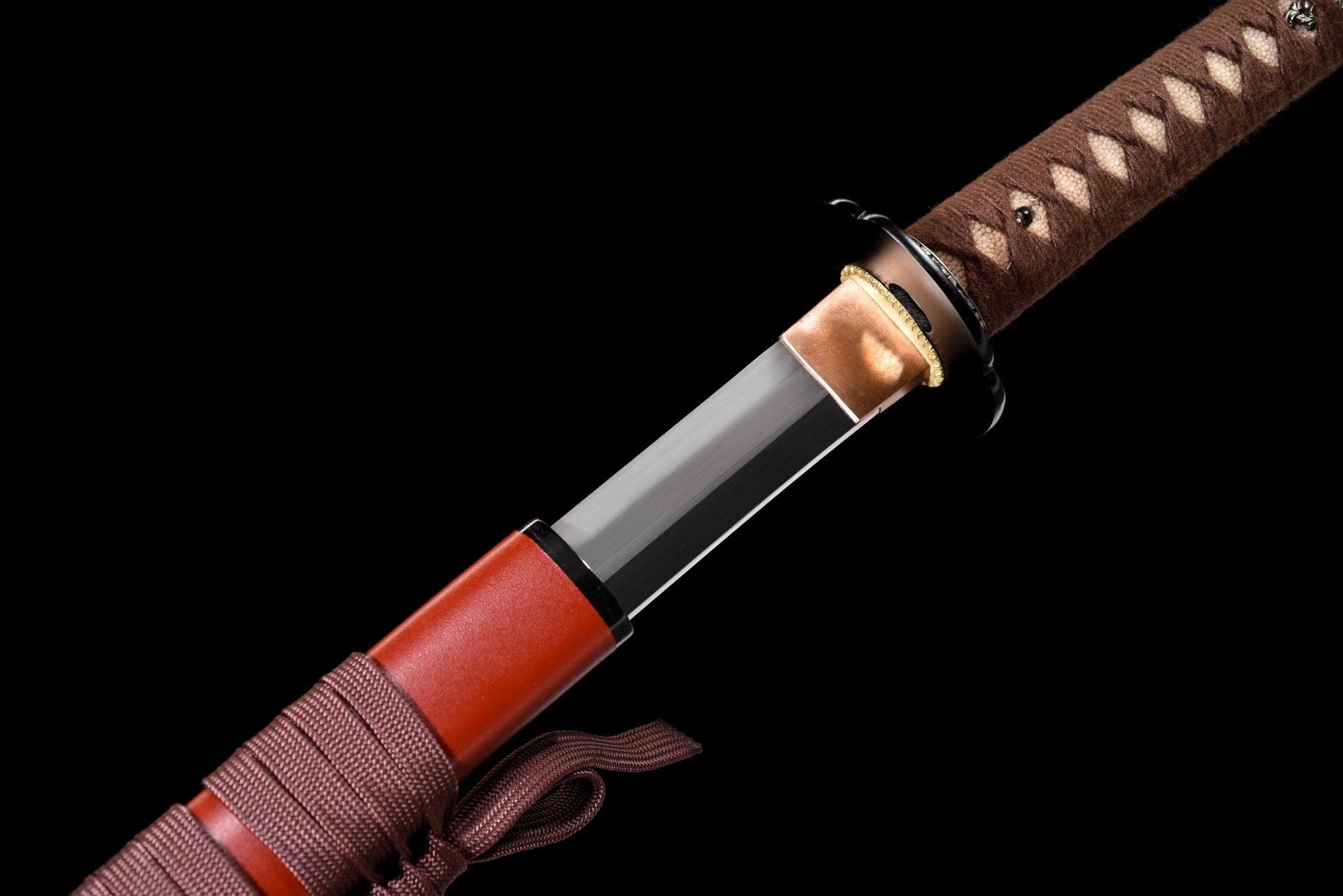 Performance Katana Red Splendor Spring Steel Red Saya 赤華 | KatanaSwordArt Katana For Sale 2025