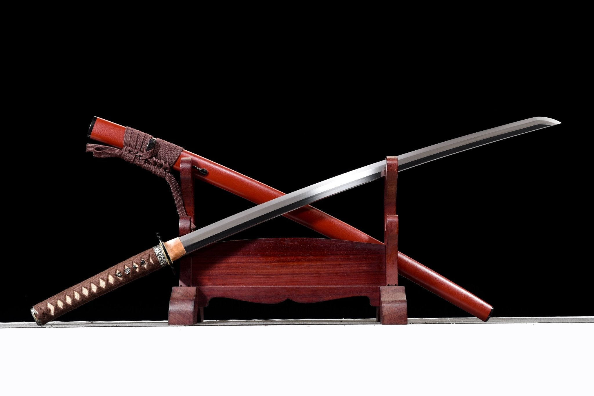 Performance Katana Red Splendor Spring Steel Red Saya 赤華 | KatanaSwordArt Katana For Sale 2025