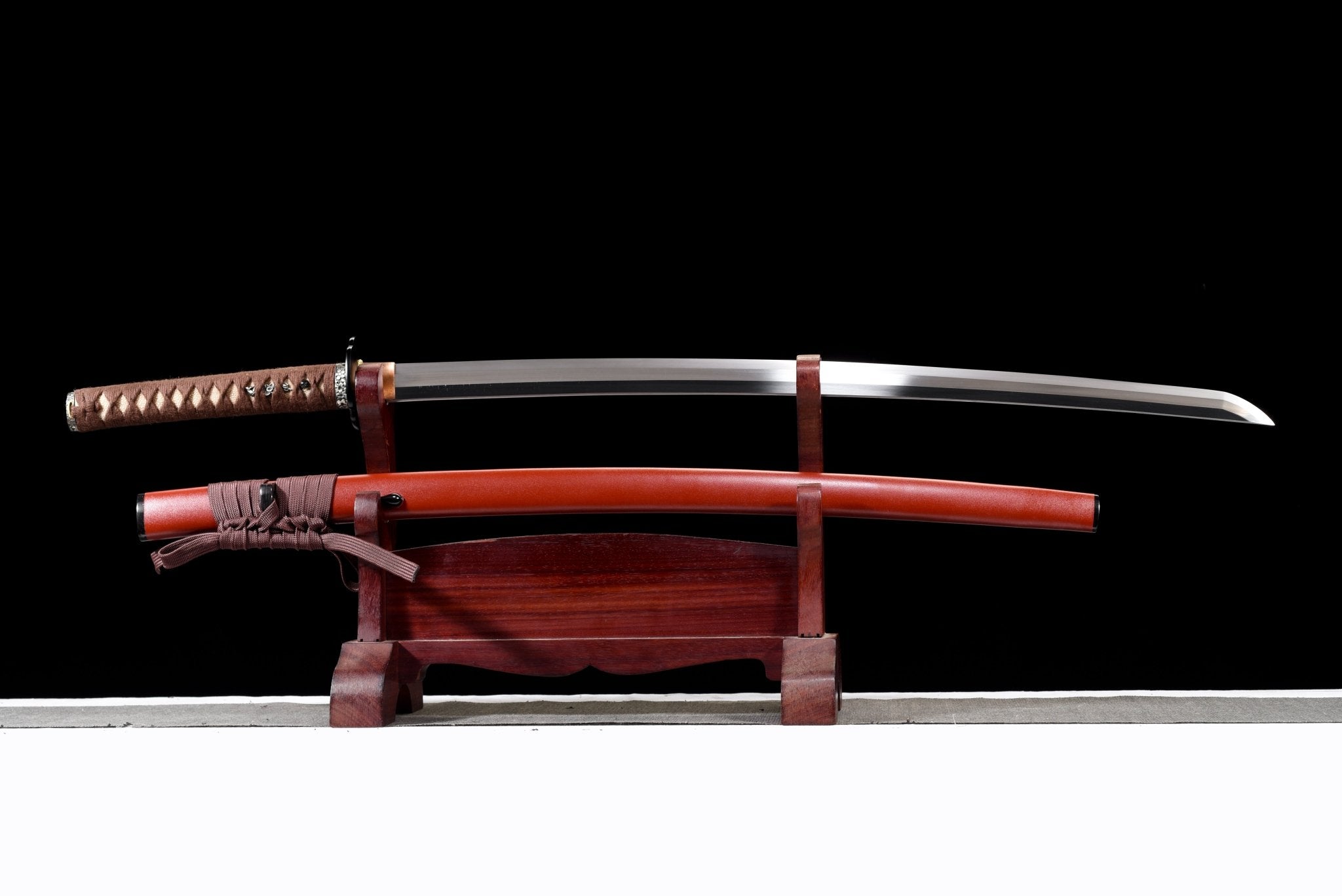 Performance Katana Red Splendor Spring Steel Red Saya 赤華 | KatanaSwordArt Katana For Sale 2025