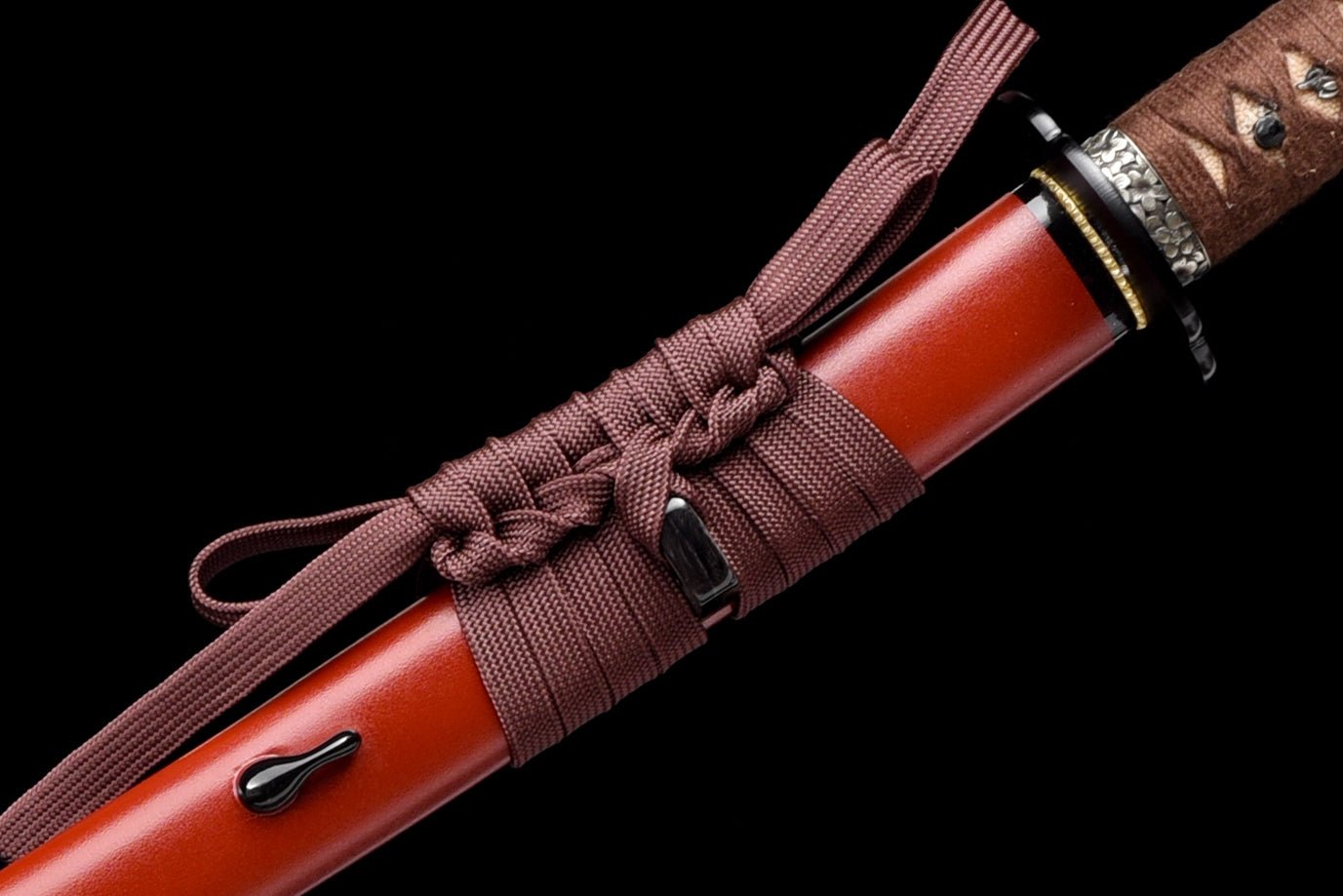 Performance Katana Red Splendor Spring Steel Red Saya 赤華 | KatanaSwordArt Katana For Sale 2025