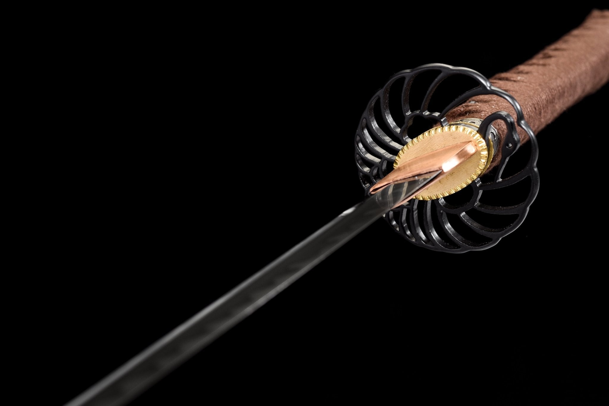 Performance Katana Silent Wave High Carbon Clay Tempered Black Saya 靜浪 | KatanaSwordArt Katana For Sale 2025