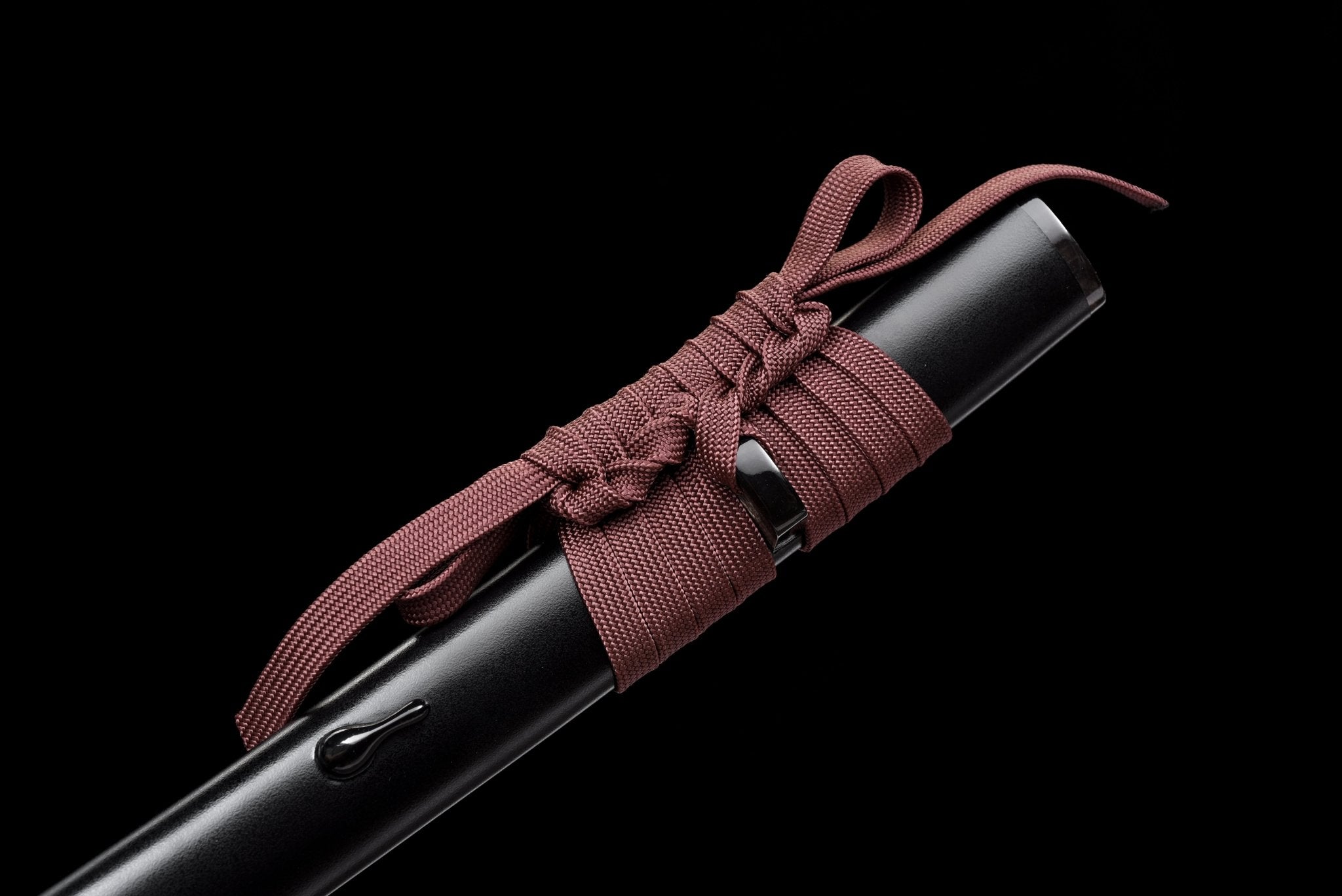 Performance Katana Silent Wave High Carbon Clay Tempered Black Saya 靜浪 | KatanaSwordArt Katana For Sale 2025