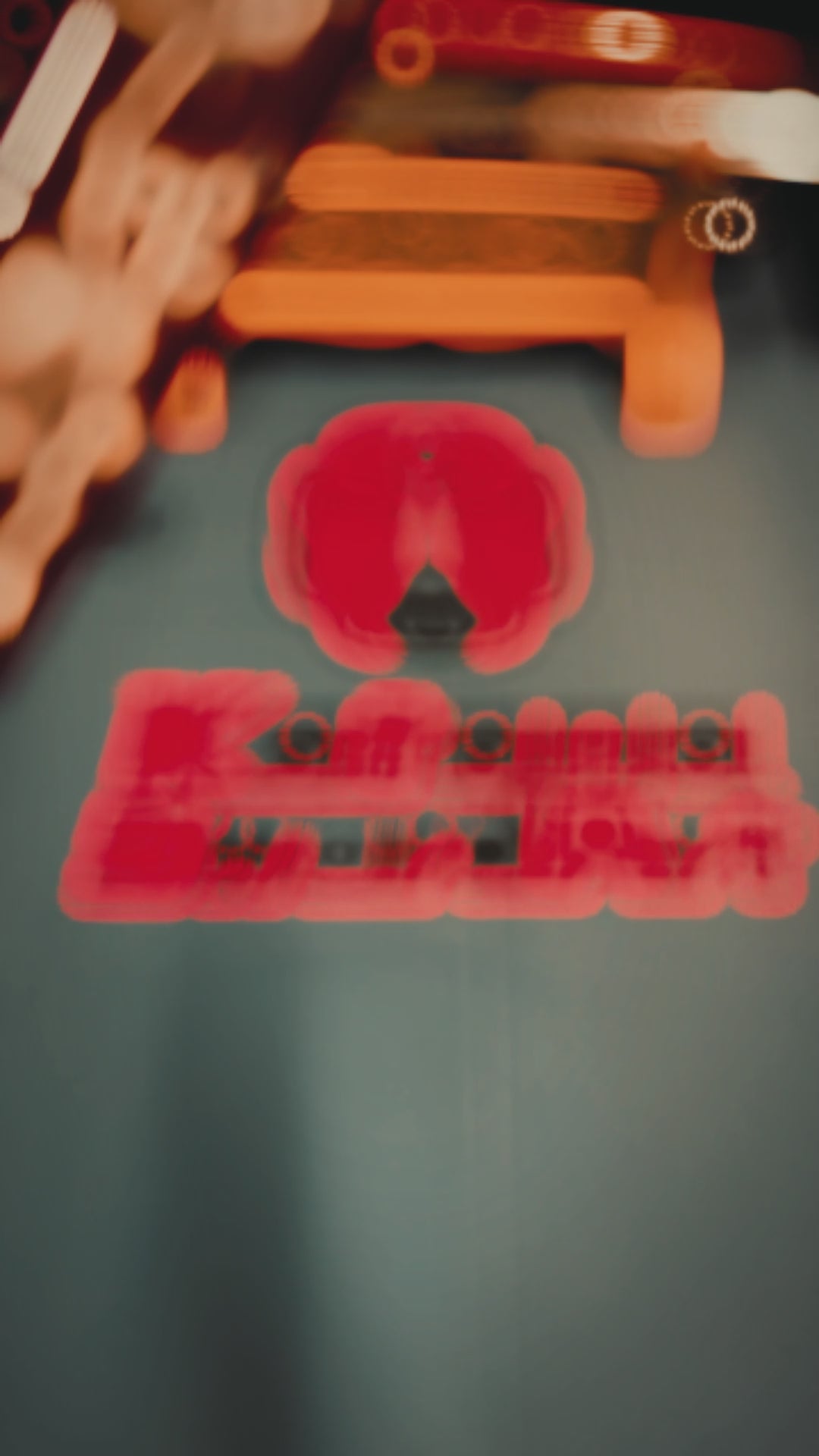 Katana Hong Chrysanthemum 1095 Carbon Clay Tempered Red Saya 紅菊 For Sale | KatanaSwordArt Japanese Katana