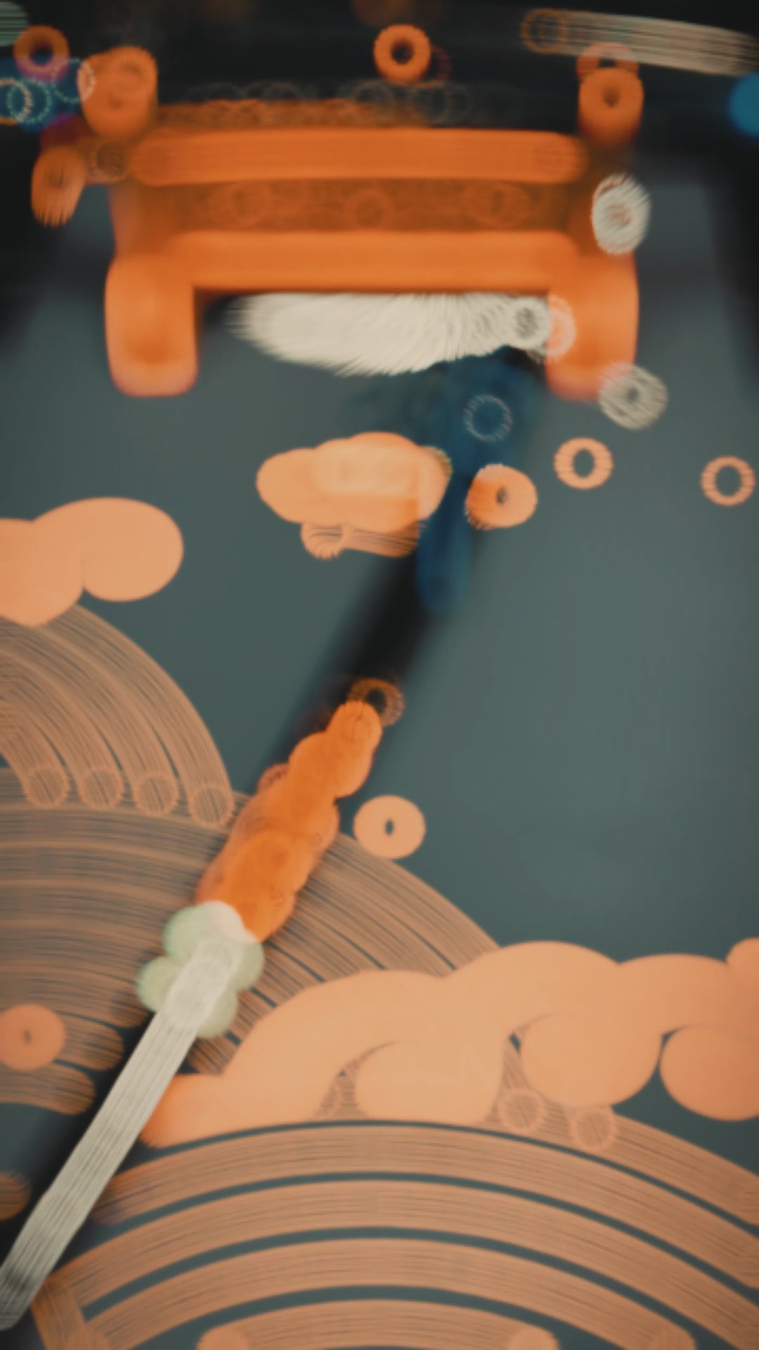 Katana Geranosaurus Spring Steel Blue Blade 鶴龍 For Sale | KatanaSwordArt Japanese Katana