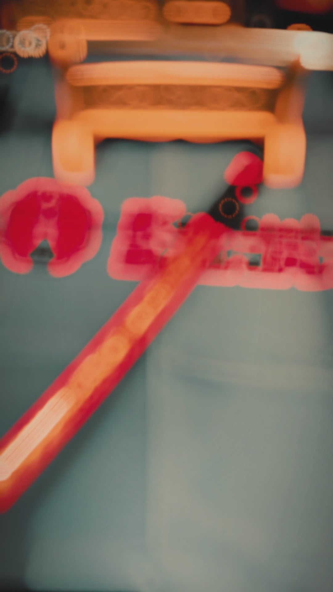 Katana Heronsbill Flame Grain Damascus Folded Blade 火花 For Sale | KatanaSwordArt Japanese Katana