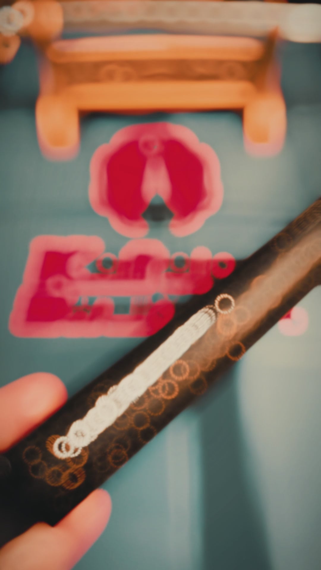 Katana Bawang Damascus Folded Black Saya 霸王 For Sale | KatanaSwordArt Japanese Katana