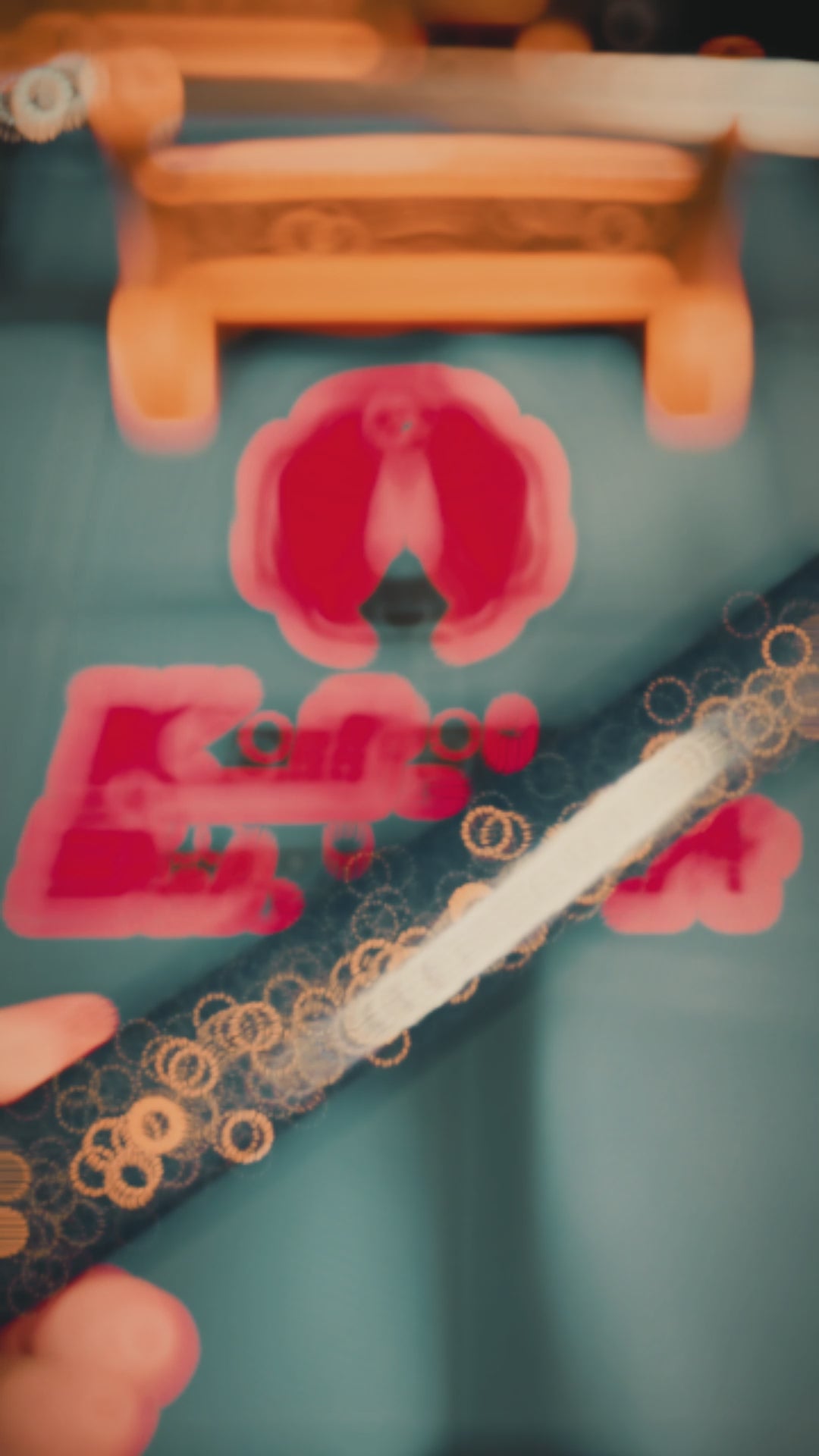 Wakizashi Sword Qingfeng Damascus Folded Clay Tempered 青鋒 For Sale | KatanaSwordArt Japanese Katana