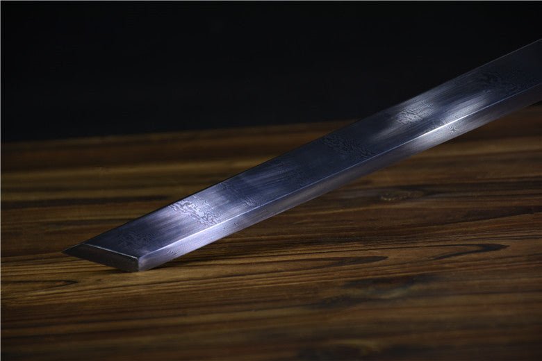 Tang Dao Datang Damascus Folded Brass Scabbard 大唐 | KatanaSwordArt Dao For Sale