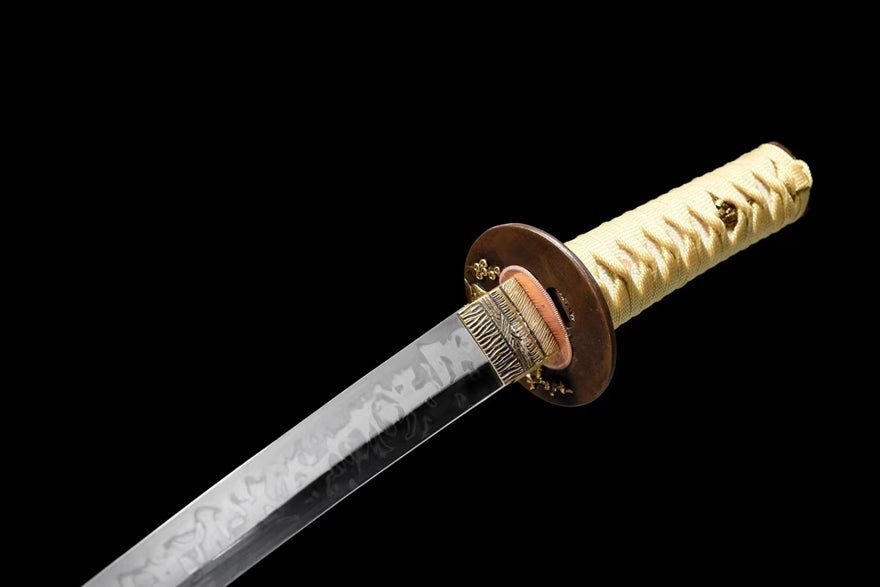 Tanto Sword JiangChuan T10 Clay Tempered Green 江川 | KatanaSwordArt Tanto For Sale 2025