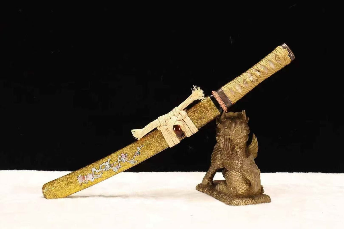 Tanto Sword WuJin T10 High Carbon Steel Clay Tempered | KatanaSwordArt Tanto For Sale 2026